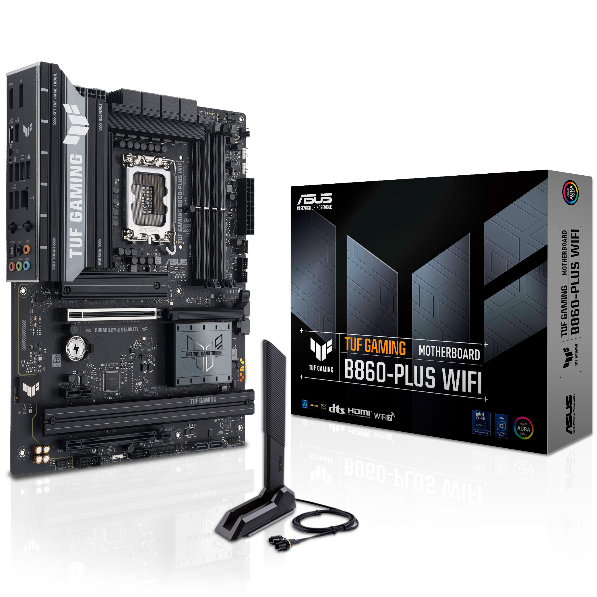 Asus TUF Gaming B860-Plus WIFI (LGA 1851) DDR5 ATX Motherboard