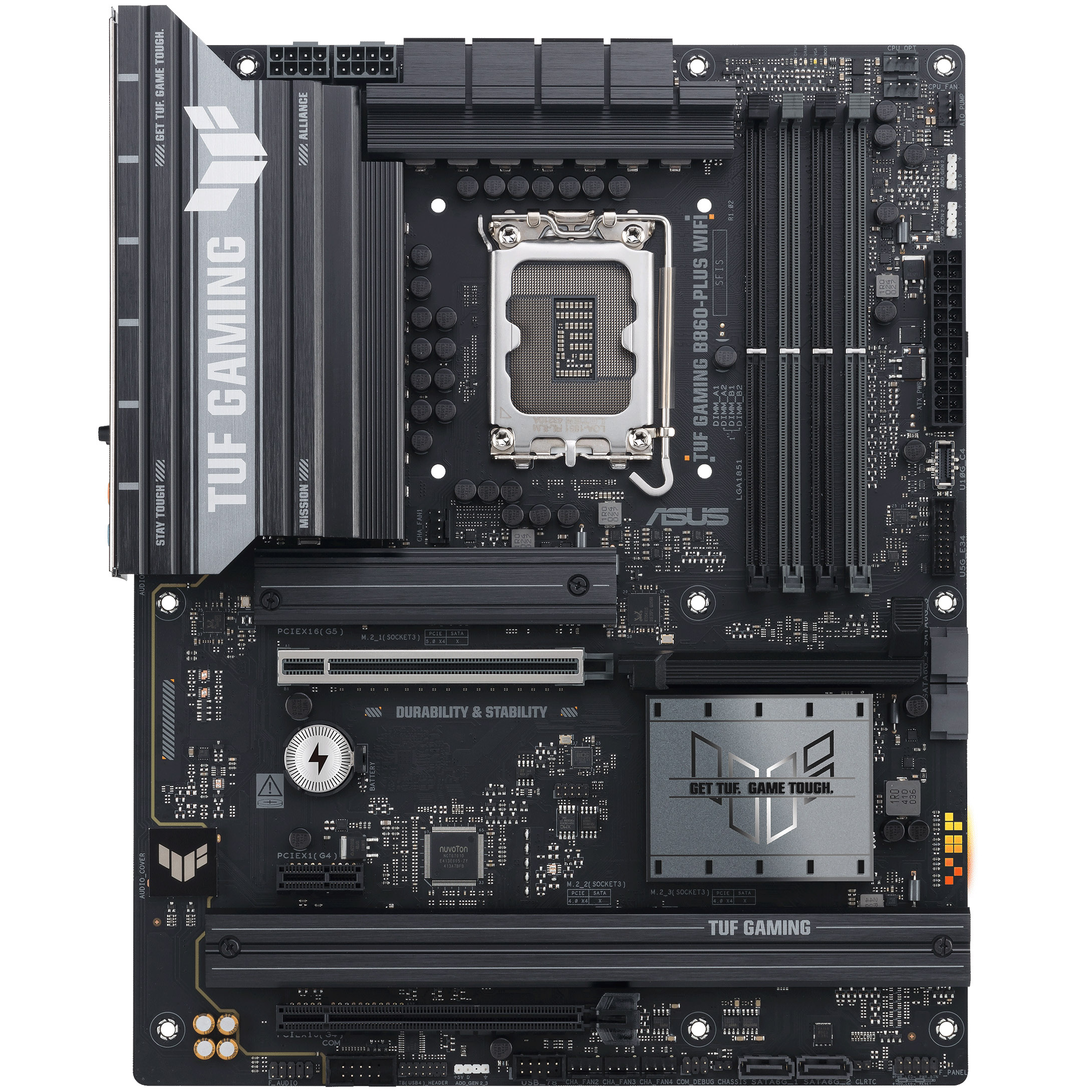 Asus - Asus TUF Gaming B860-Plus WIFI (LGA 1851) DDR5 ATX Motherboard