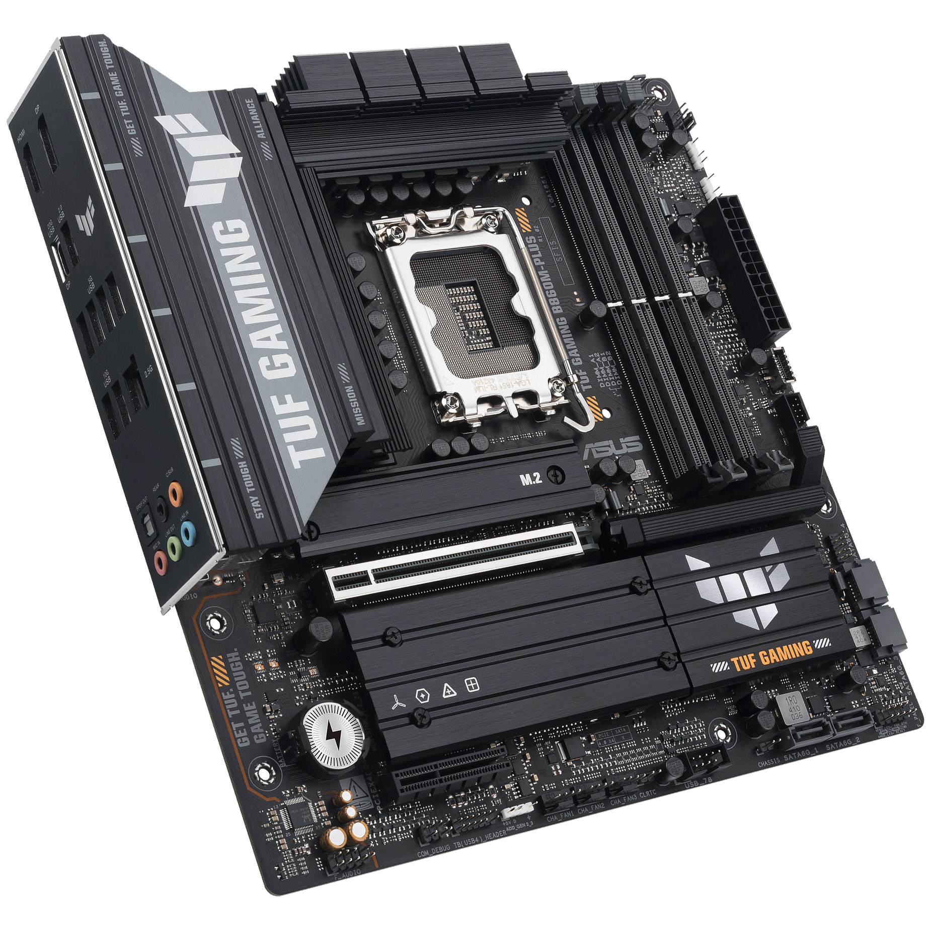 Asus - Asus TUF Gaming B860M-Plus (LGA 1851) DDR5 Micro-ATX Motherboard