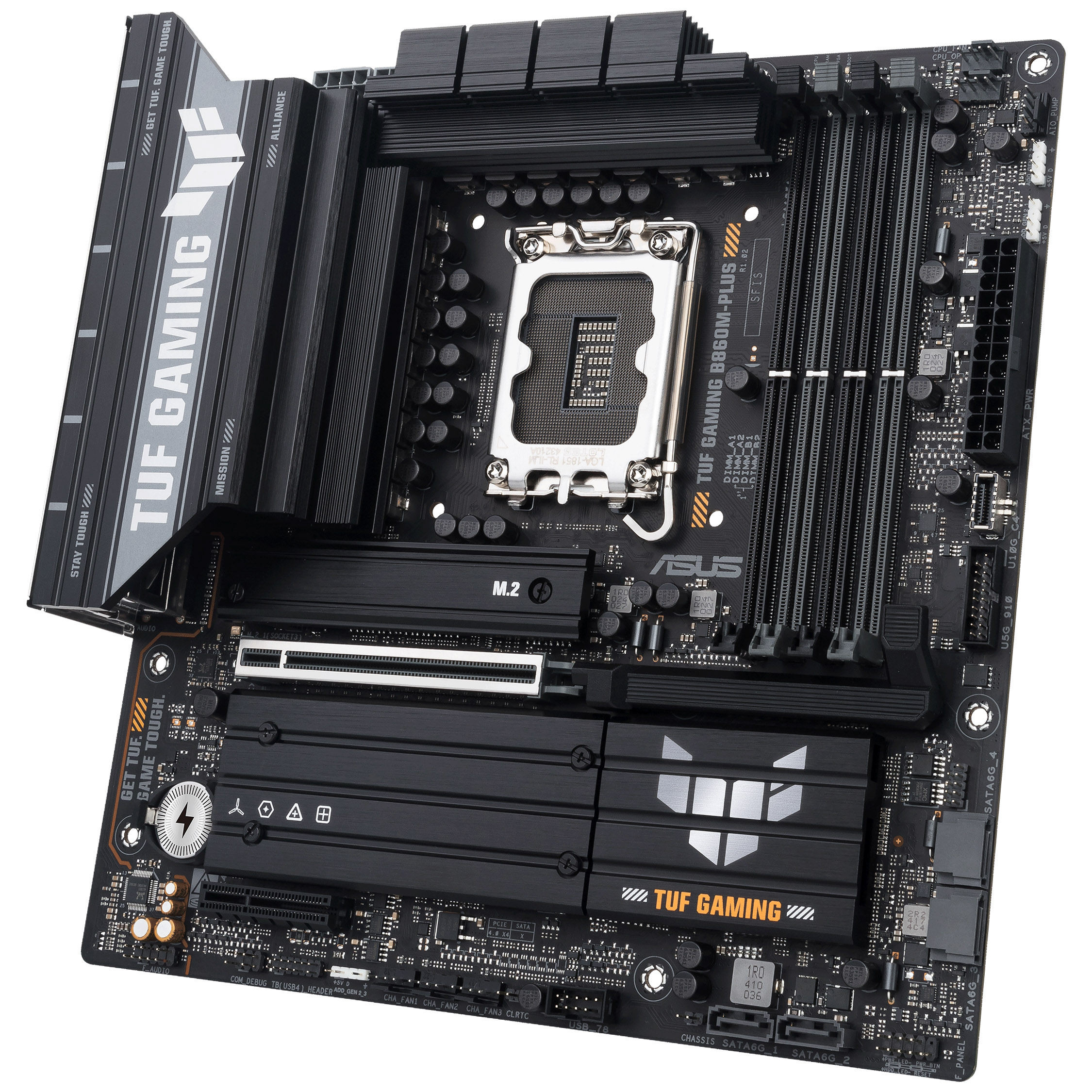 Asus - Asus TUF Gaming B860M-Plus (LGA 1851) DDR5 Micro-ATX Motherboard