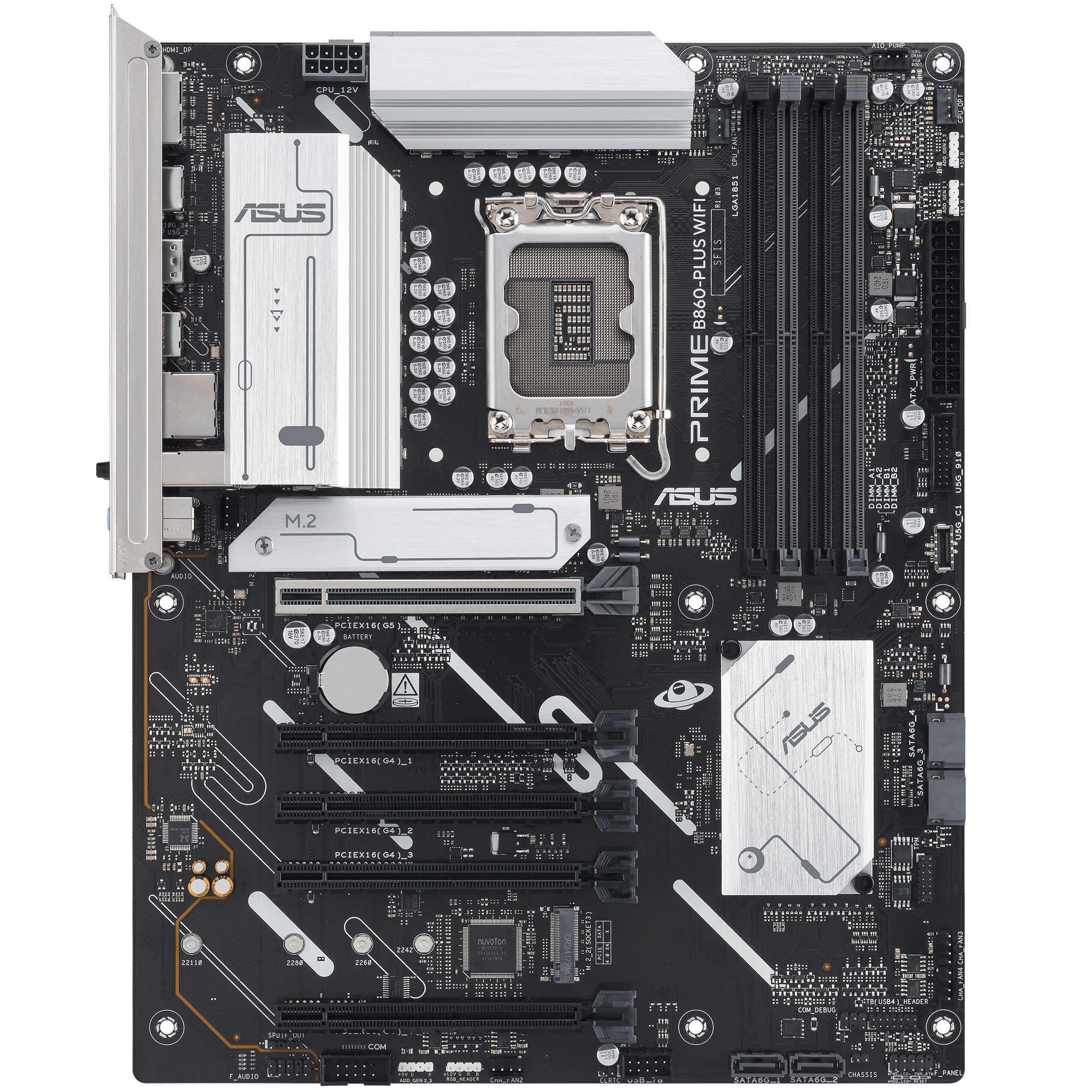 Asus - Asus Prime B860-Plus WIFI (LGA 1851) DDR5 ATX Motherboard