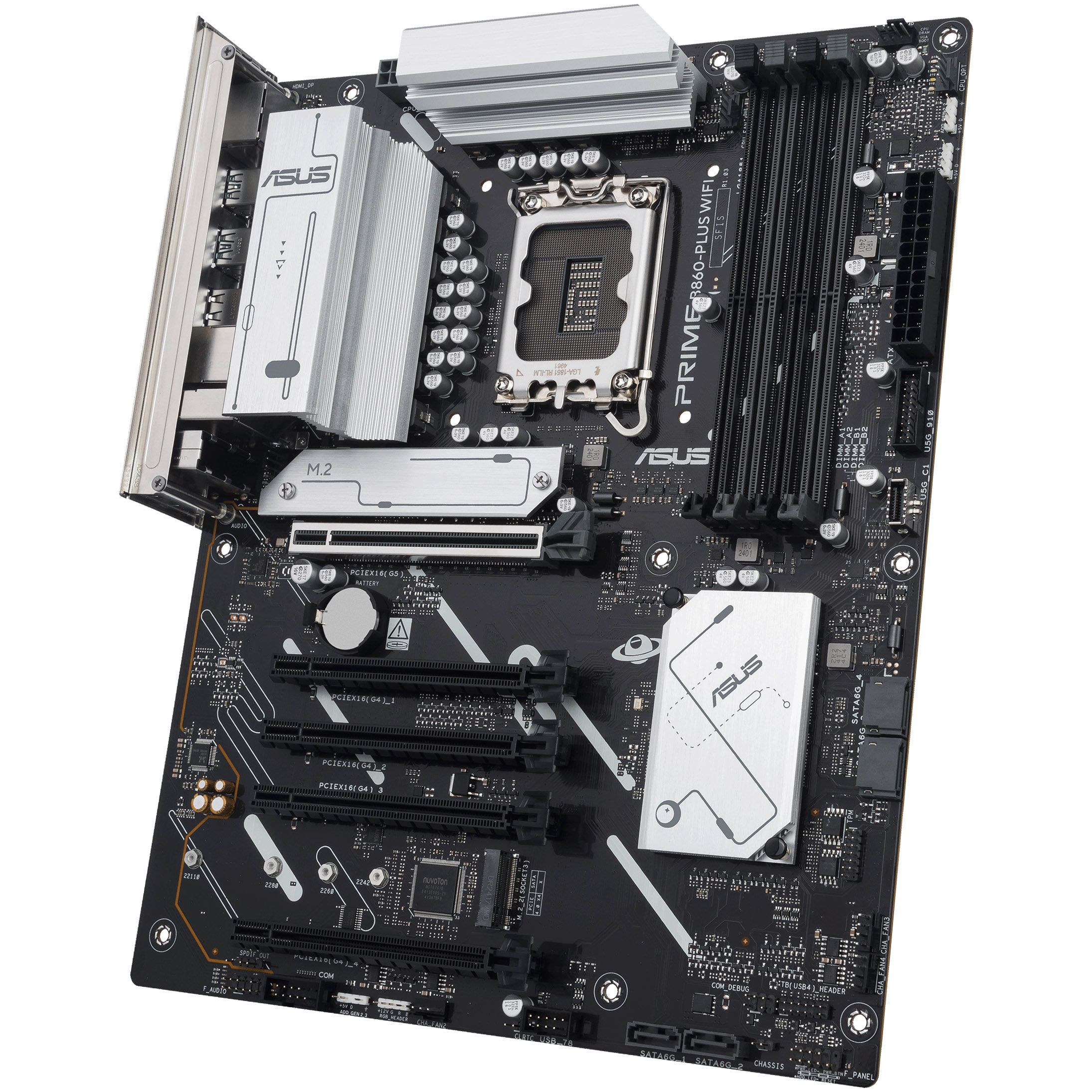 Asus - Asus Prime B860-Plus WIFI (LGA 1851) DDR5 ATX Motherboard