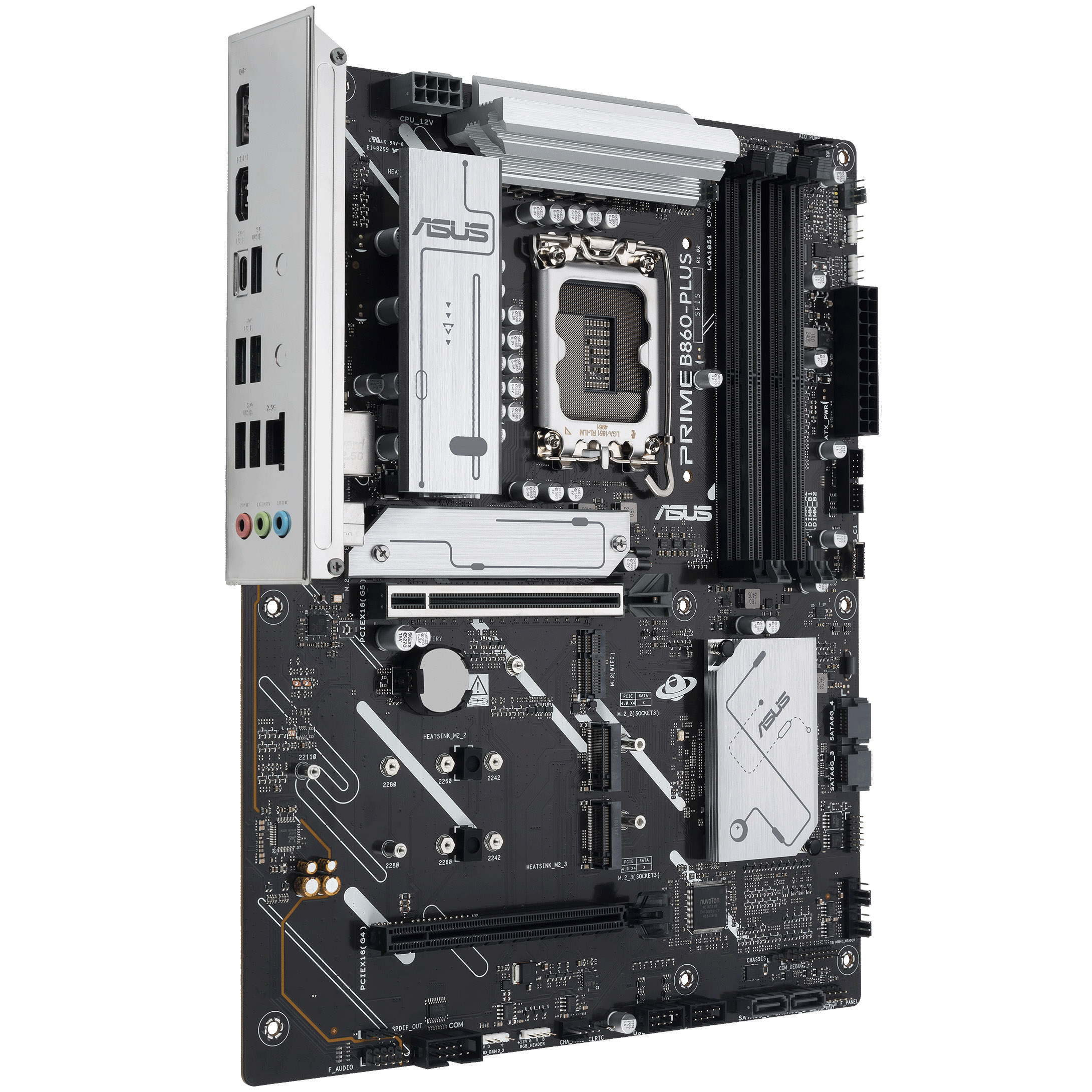 Asus - Asus Prime B860-Plus CSM (LGA 1851) DDR5 ATX Motherboard