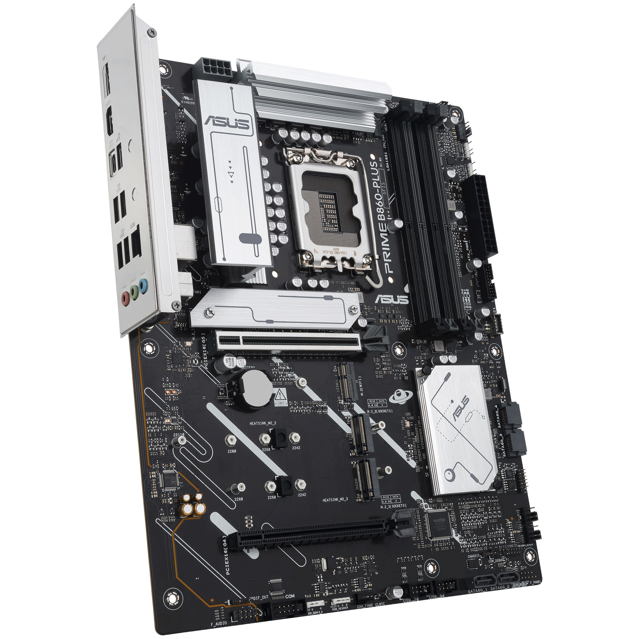 Asus - Asus Prime B860-Plus CSM (LGA 1851) DDR5 ATX Motherboard