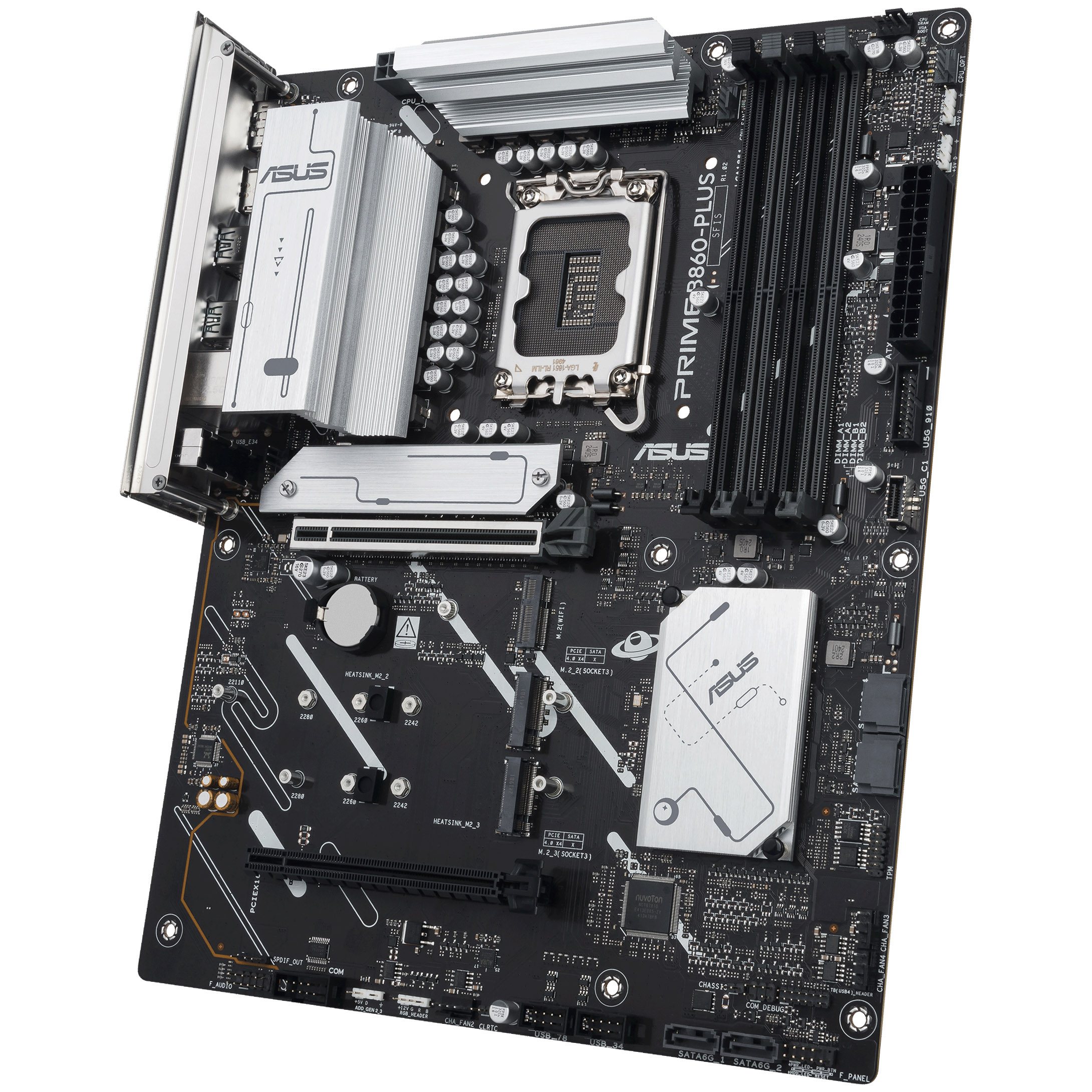 Asus - Asus Prime B860-Plus CSM (LGA 1851) DDR5 ATX Motherboard