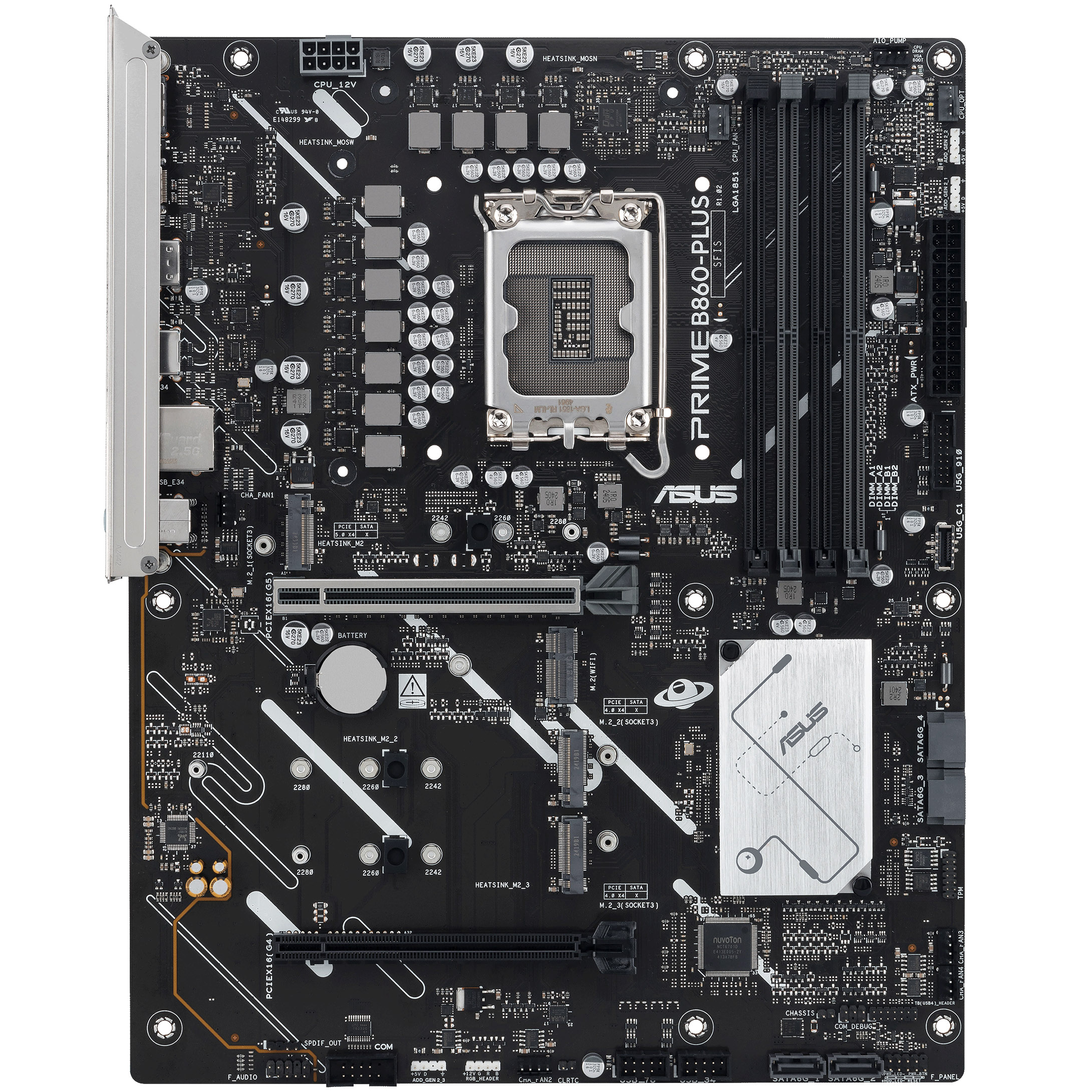 Asus - Asus Prime B860-Plus CSM (LGA 1851) DDR5 ATX Motherboard