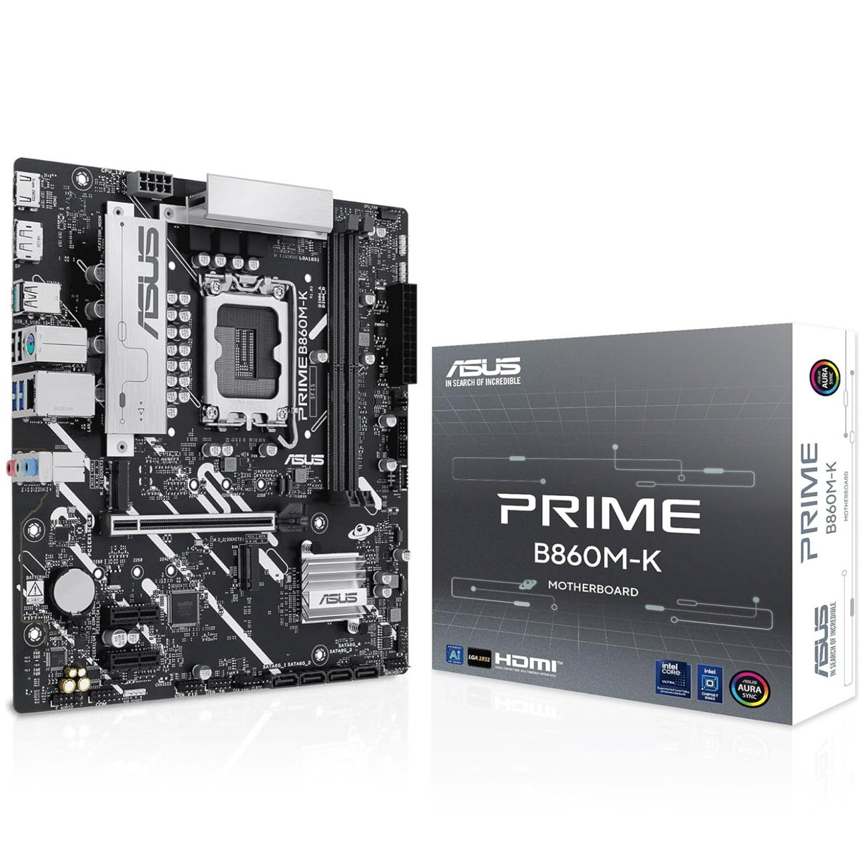 Asus Prime B860M-K (LGA 1851) DDR5 Micro-ATX Motherboard