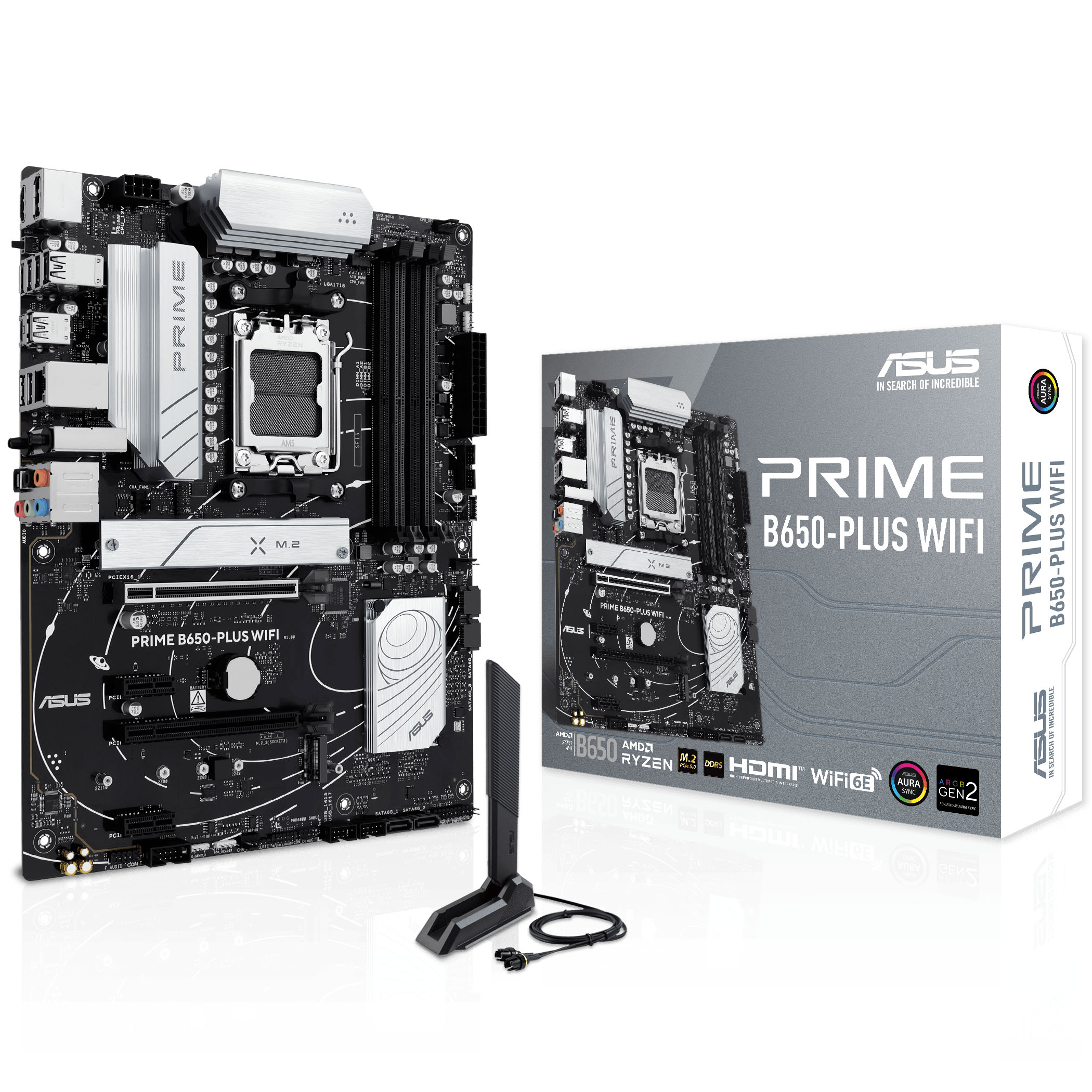 Asus - Asus Prime B650-Plus WIFI (Socket AM5) DDR5 ATX Motherboard