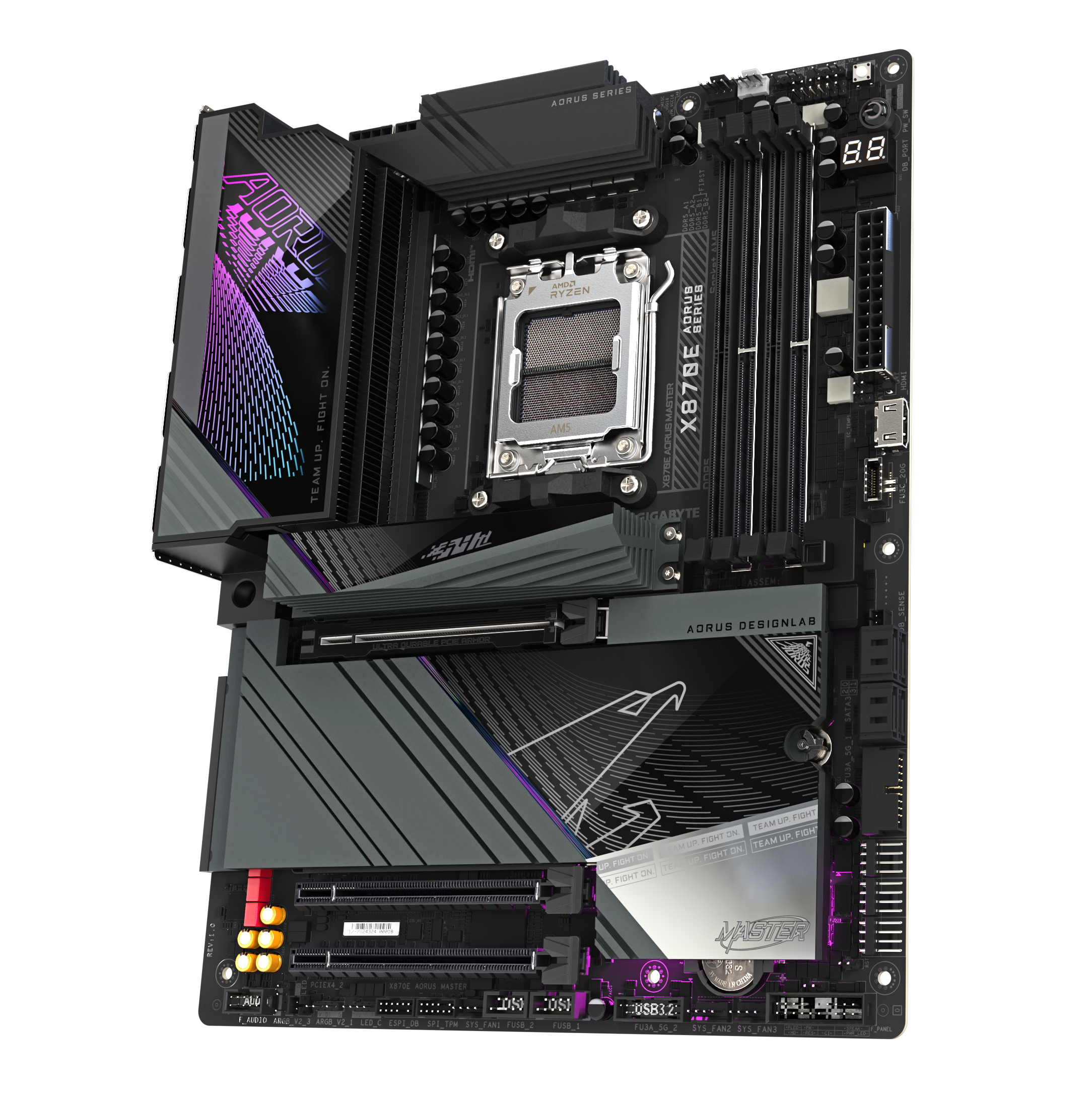 Gigabyte - Gigabyte X870E Aorus Master (Socket AM5) DDR5 ATX Motherboard