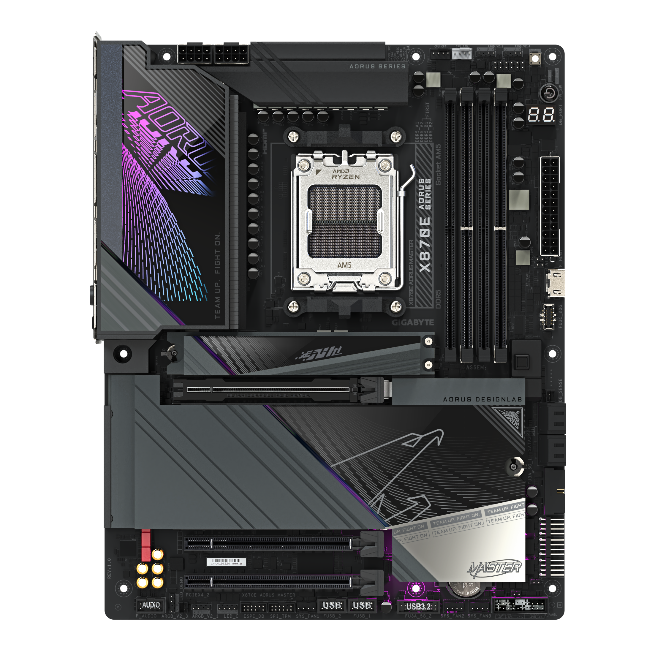 Gigabyte - Gigabyte X870E Aorus Master (Socket AM5) DDR5 ATX Motherboard