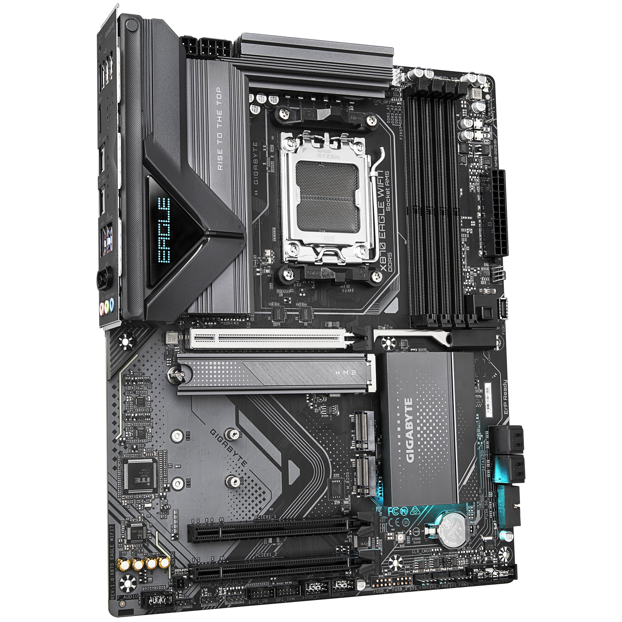 Gigabyte - Gigabyte X870 EAGLE WIFI7 (Socket AM5) DDR5 ATX Motherboard