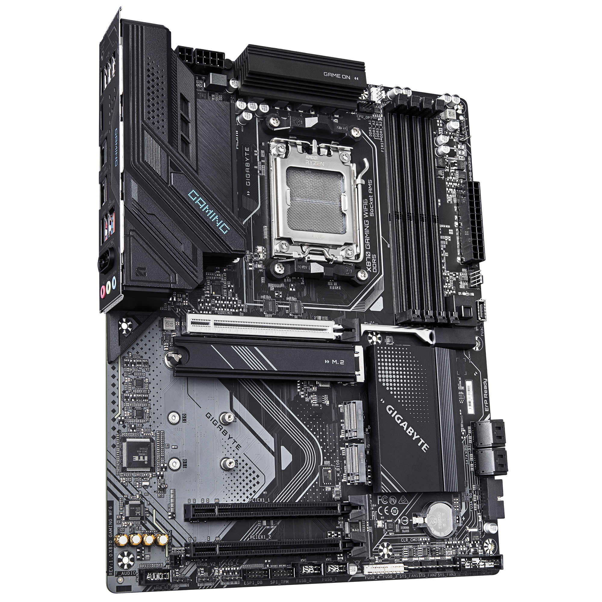 Gigabyte - Gigabyte X870 GAMING X WIFI6 (Socket AM5) DDR5 ATX Motherboard