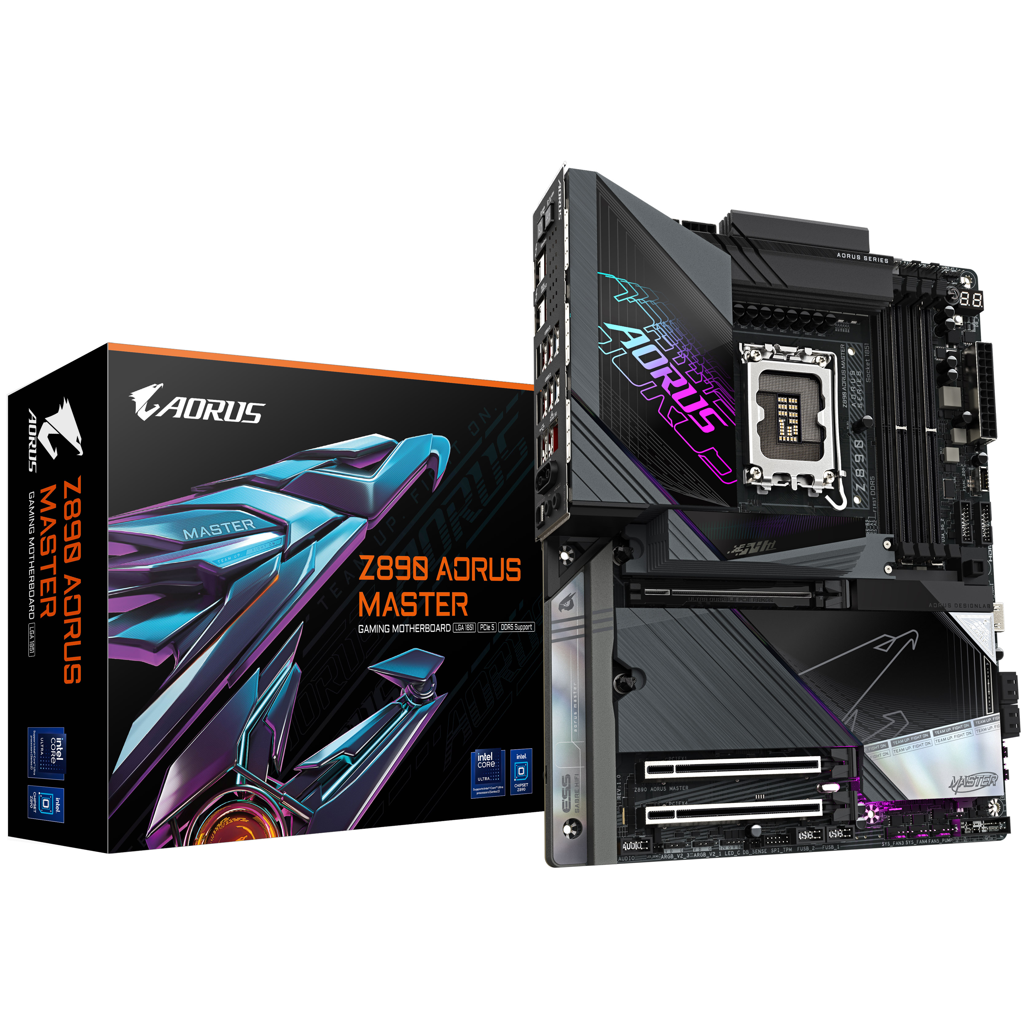 Gigabyte Z890 AORUS MASTER (LGA1851) DDR5 ATX Motherboard