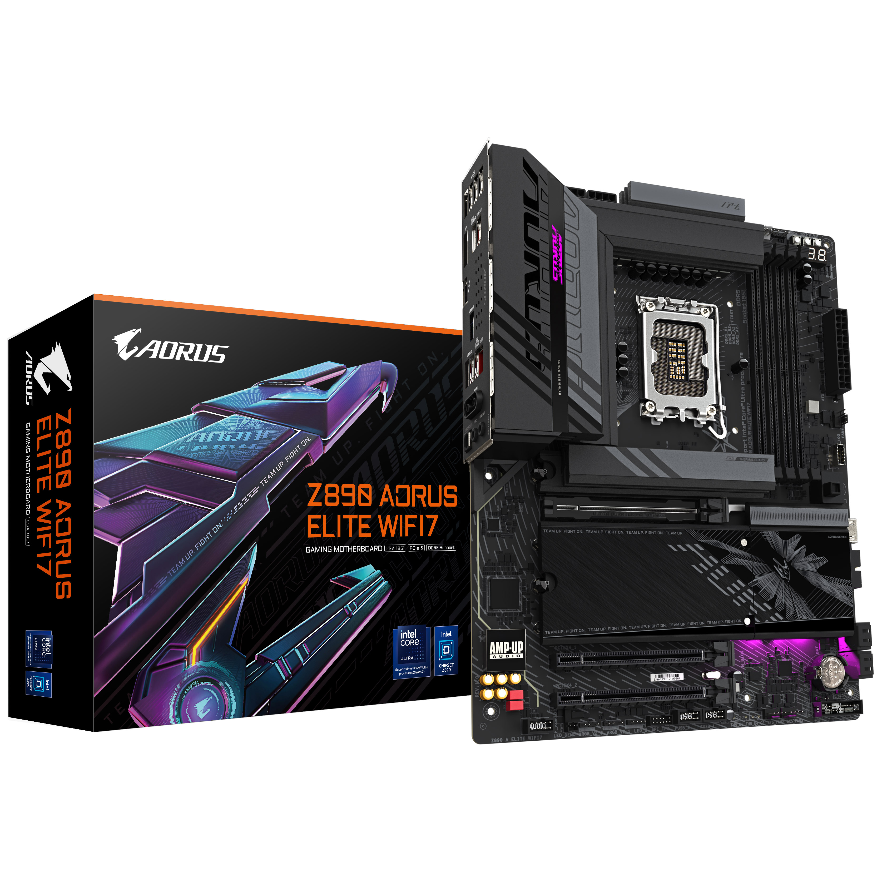 Gigabyte Z890 AORUS ELITE WIFI7 (LGA1851) DDR5 ATX Motherboard