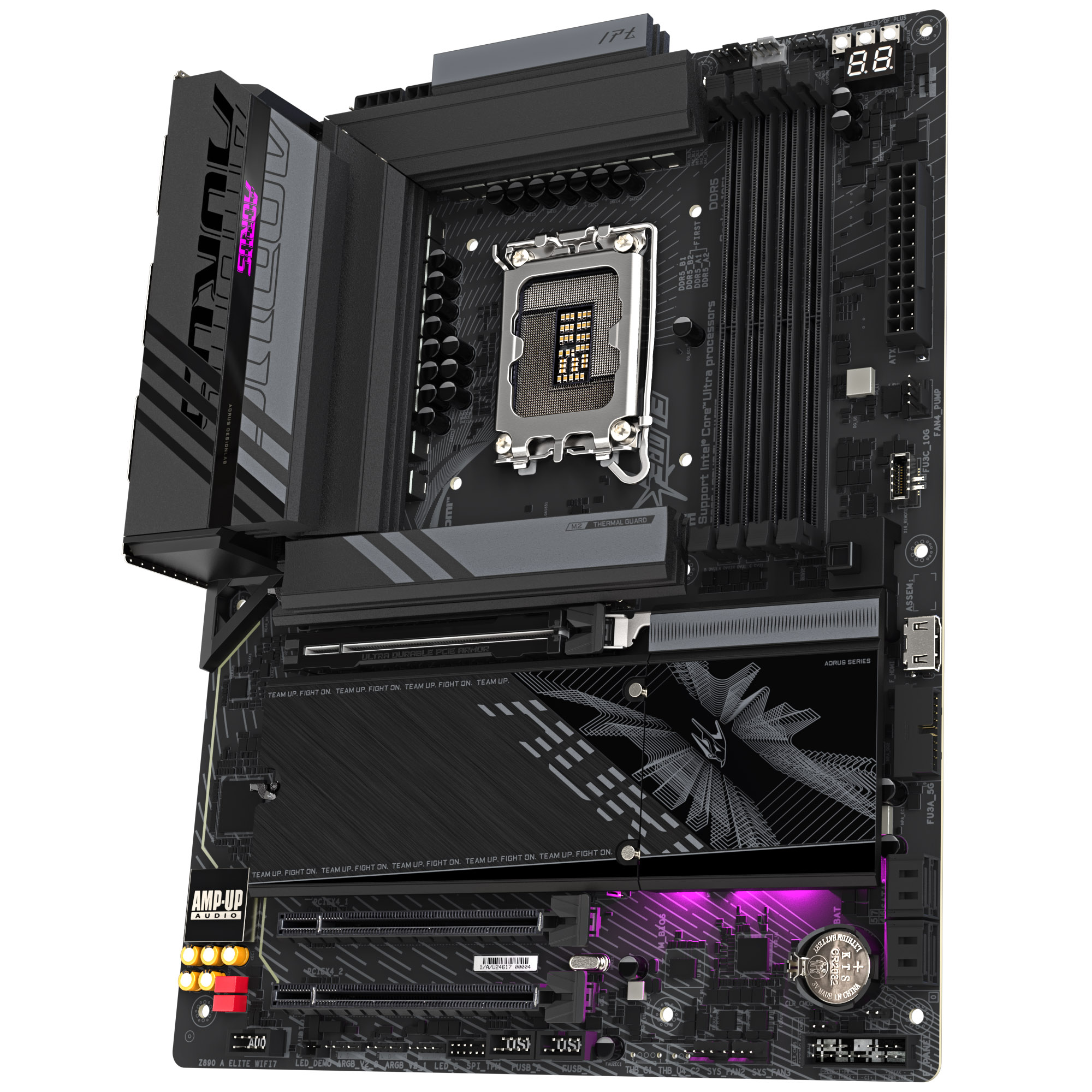 Gigabyte - Gigabyte Z890 AORUS ELITE WIFI7 (LGA1851) DDR5 ATX Motherboard