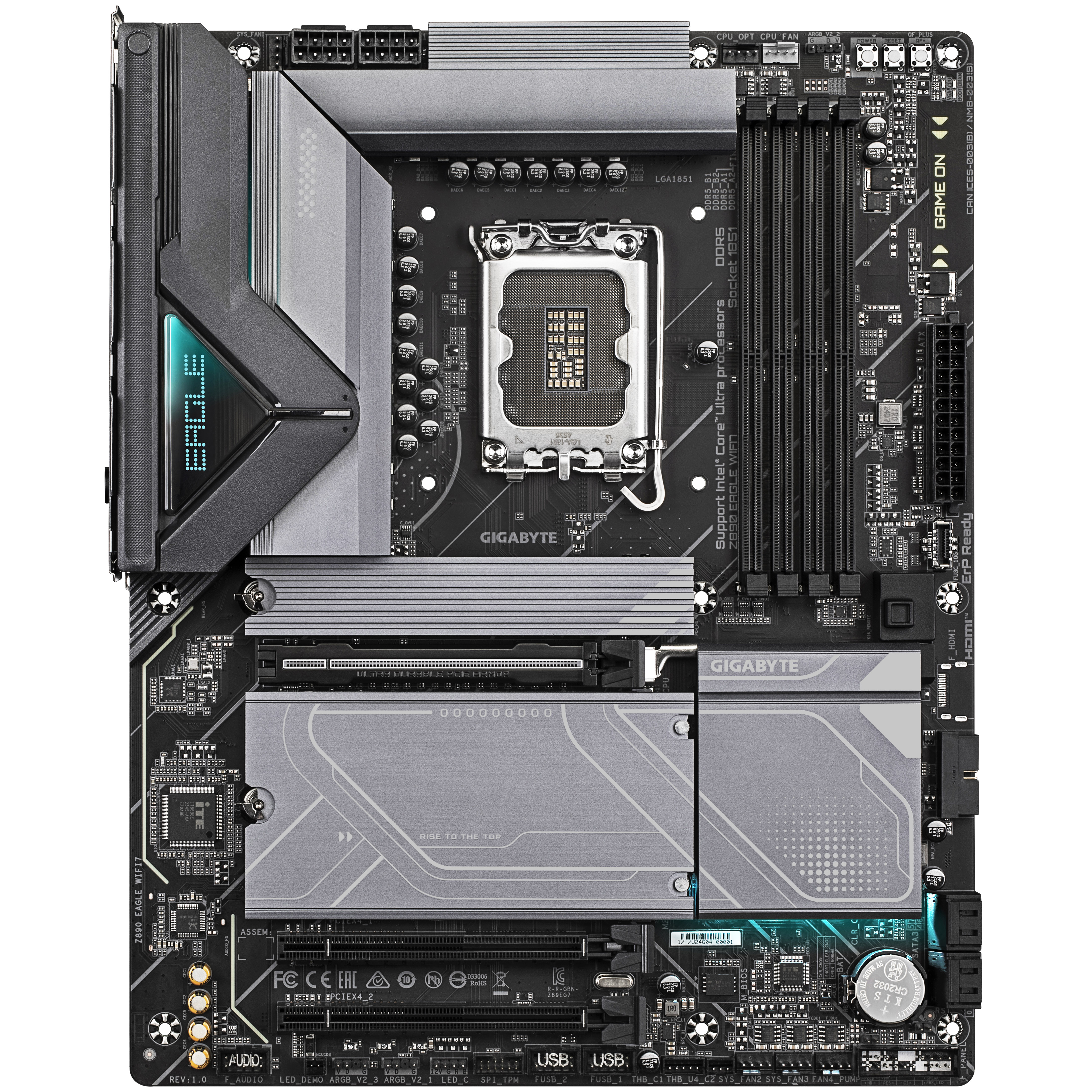 Gigabyte - Gigabyte Z890 EAGLE WIFI7 (LGA1851) DDR5 ATX Motherboard