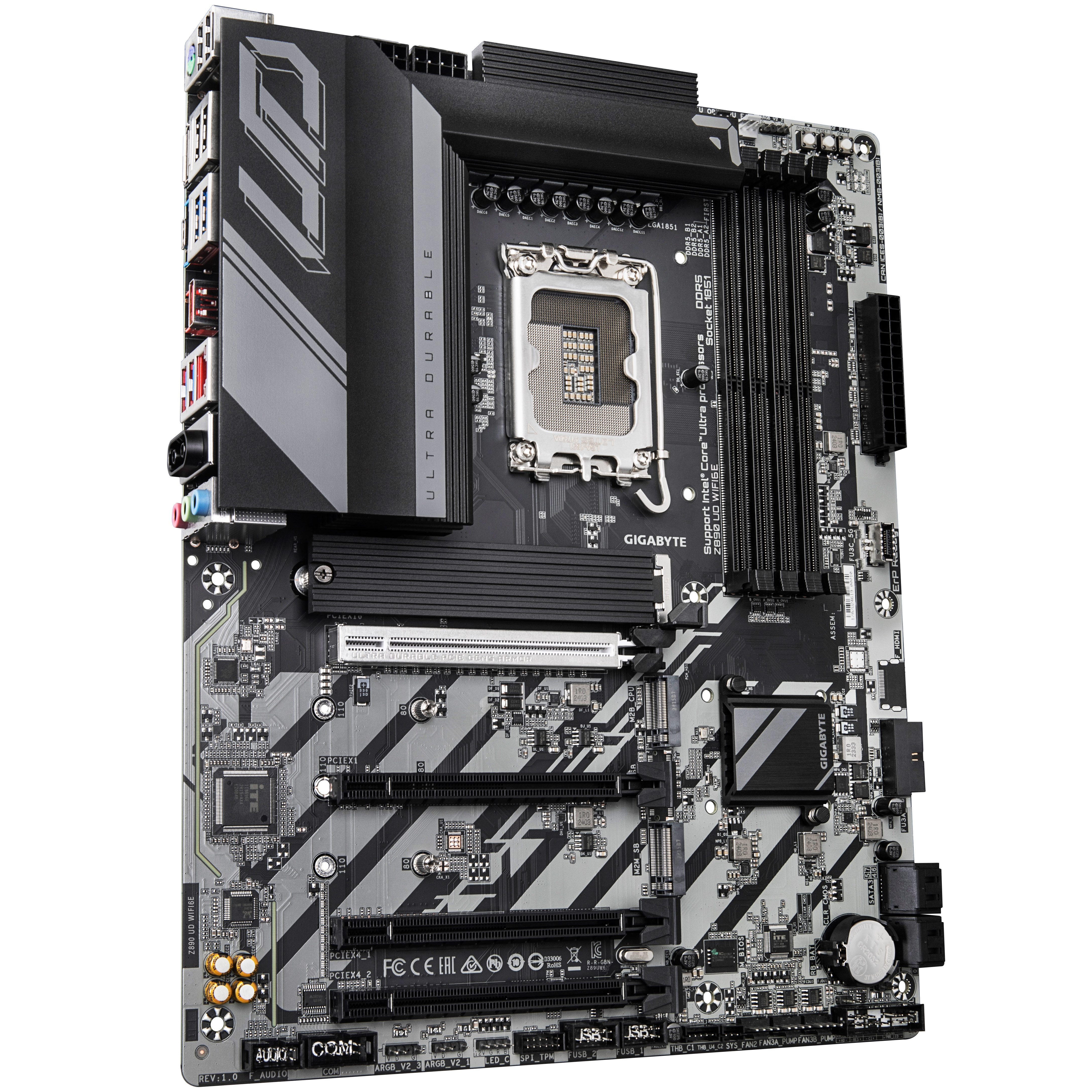 Gigabyte - Gigabyte Z890 UD WIFI6E (LGA1851) DDR5 ATX Motherboard