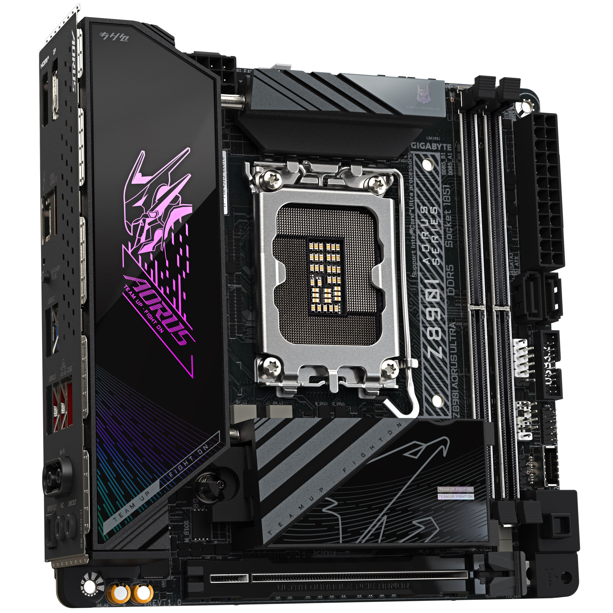 Gigabyte - Gigabyte Z890I AORUS ULTRA (LGA1851) DDR5 Mini ITX Motherboard