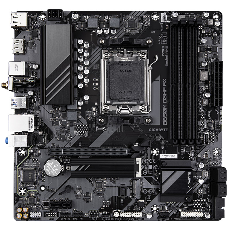 Gigabyte - Gigabyte B650M D3HP AX (Socket AM5) DDR5 Micro-ATX Motherboard