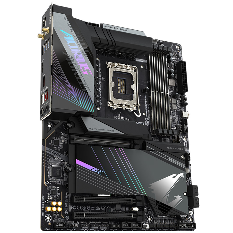 Gigabyte - Gigabyte Z790 AORUS PRO X WIFI7 (LGA 1700) DDR5 ATX Motherboard