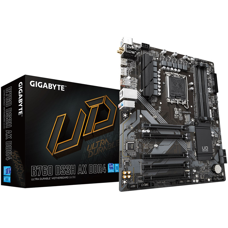 Gigabyte B760 DS3H AX (LGA 1700) DDR4 ATX Motherboard