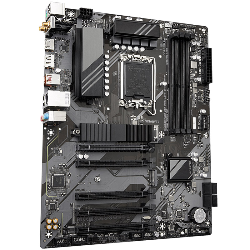 Gigabyte - Gigabyte B760 DS3H AX (LGA 1700) DDR5 ATX Motherboard