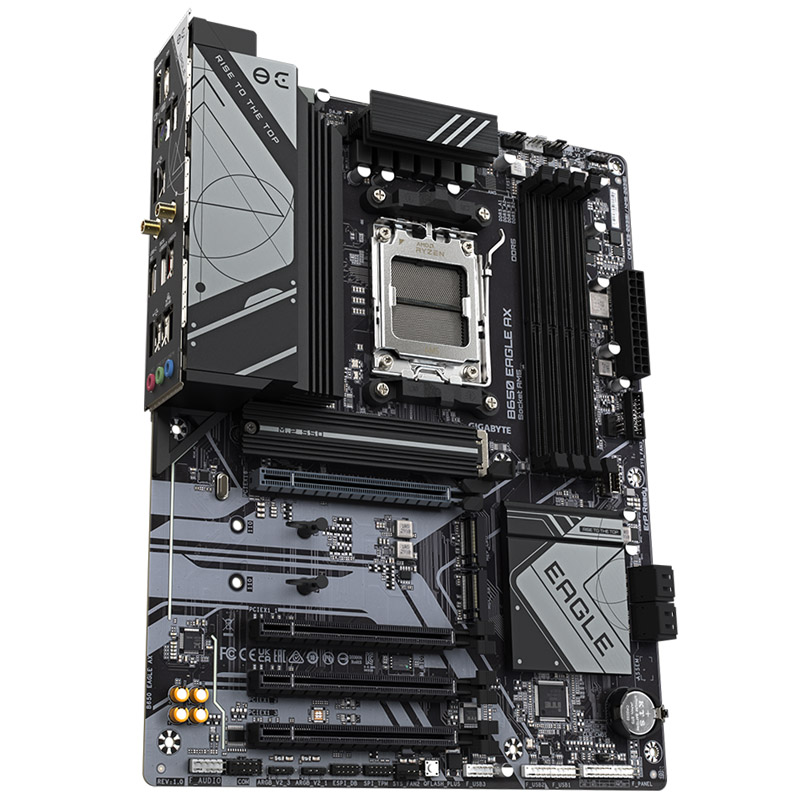 Gigabyte - Gigabyte B650 EAGLE AX (Socket AM5) DDR5 ATX Motherboard