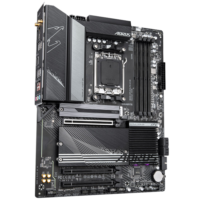 Gigabyte - Gigabyte B650 Aorus Elite AX V2 (Socket AM5) DDR5 ATX Motherboard