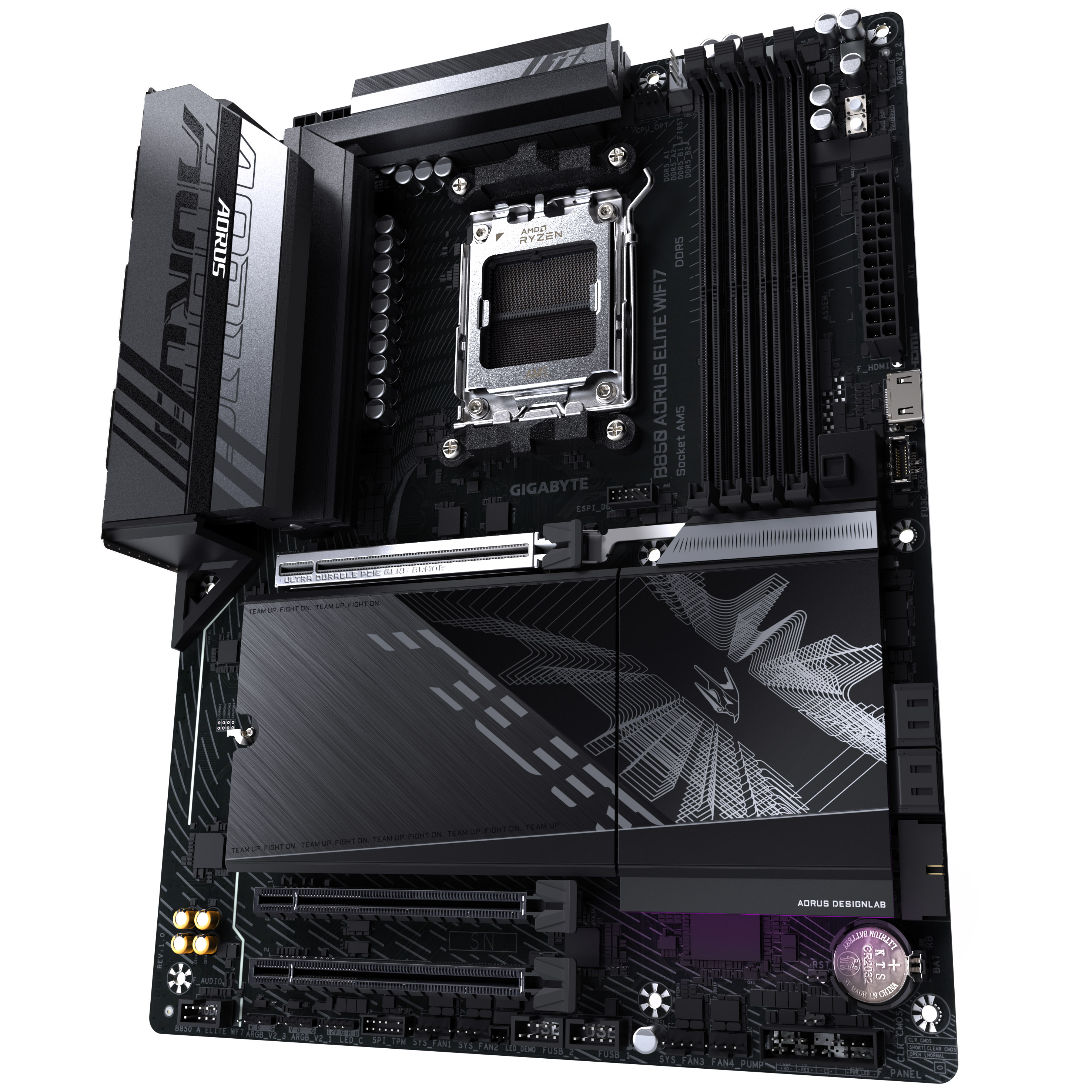 Gigabyte - Gigabyte B850 Aorus Elite WIFI7 (Socket AM5) DDR5 ATX Motherboard