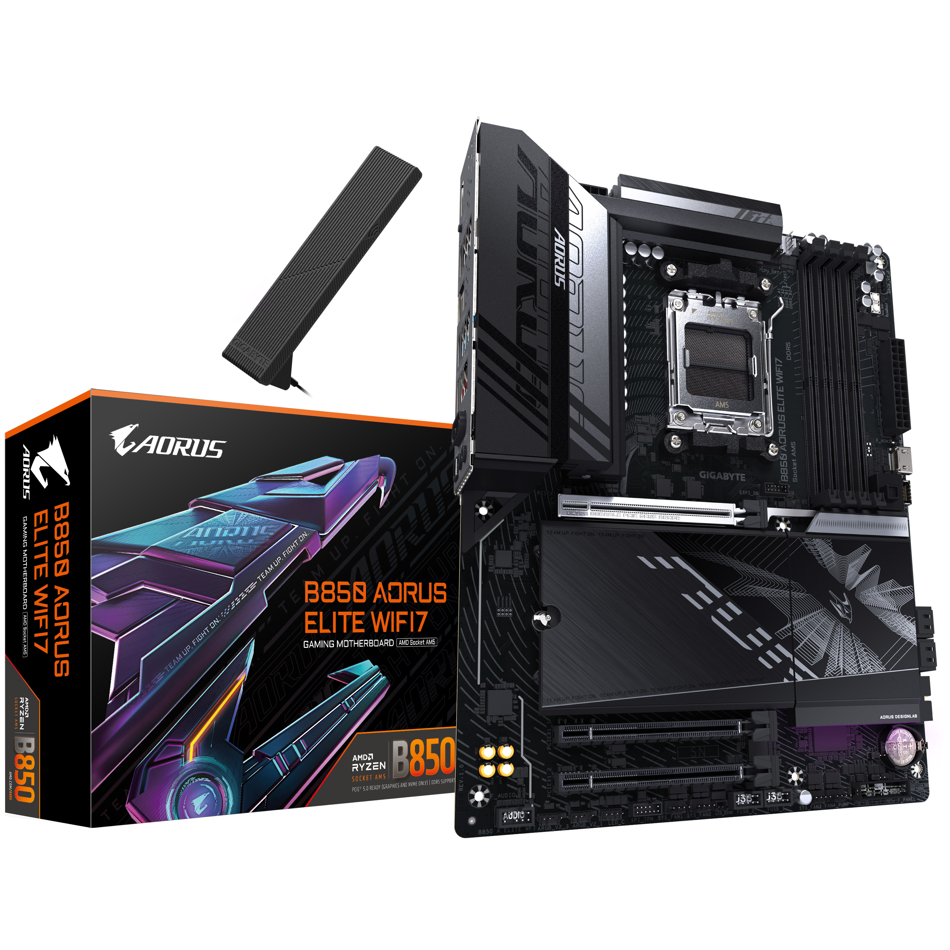 Gigabyte B850 Aorus Elite WIFI7 (Socket AM5) DDR5 ATX Motherboard