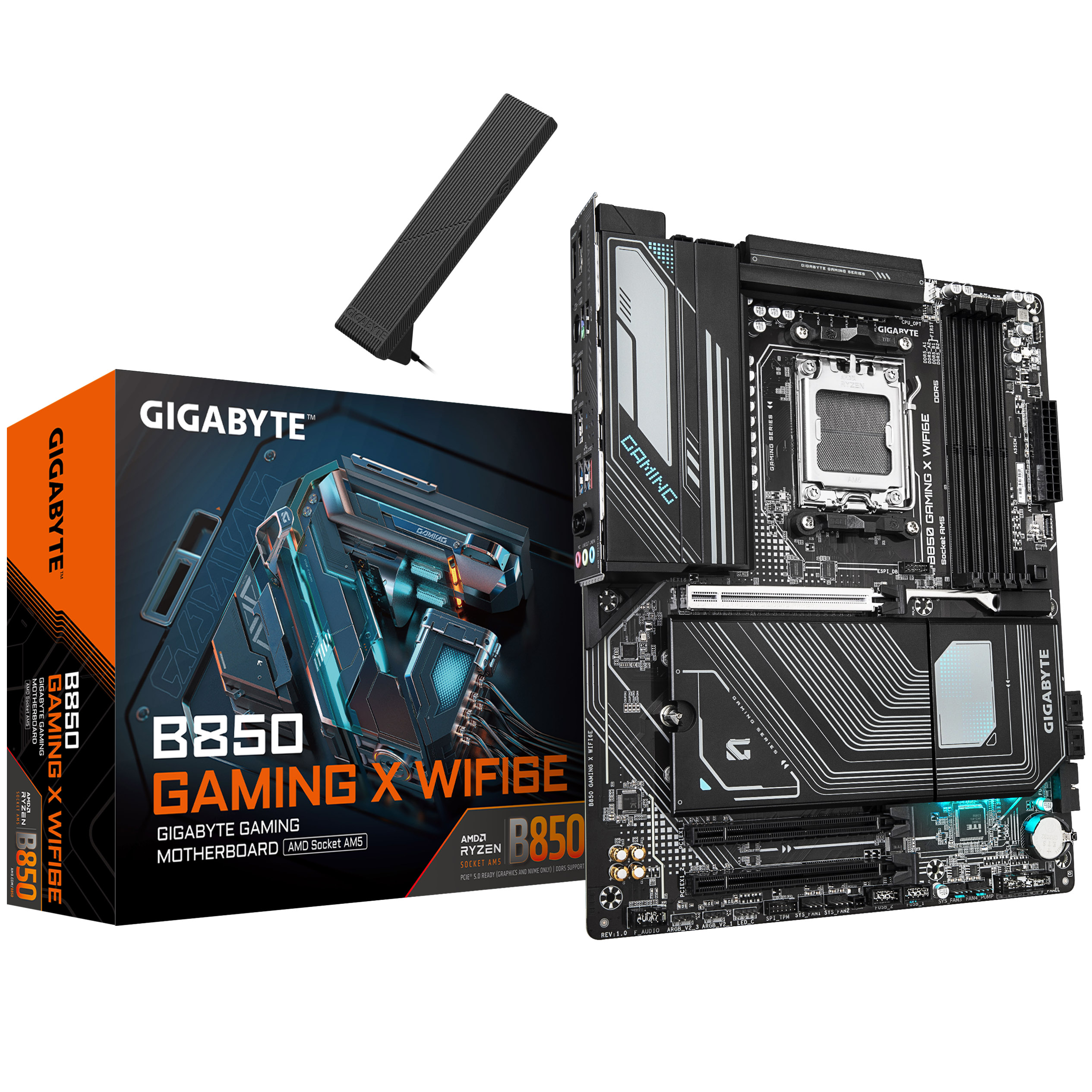 Gigabyte B850 GAMING X WIFI6E (Socket AM5) DDR5 ATX Motherboard