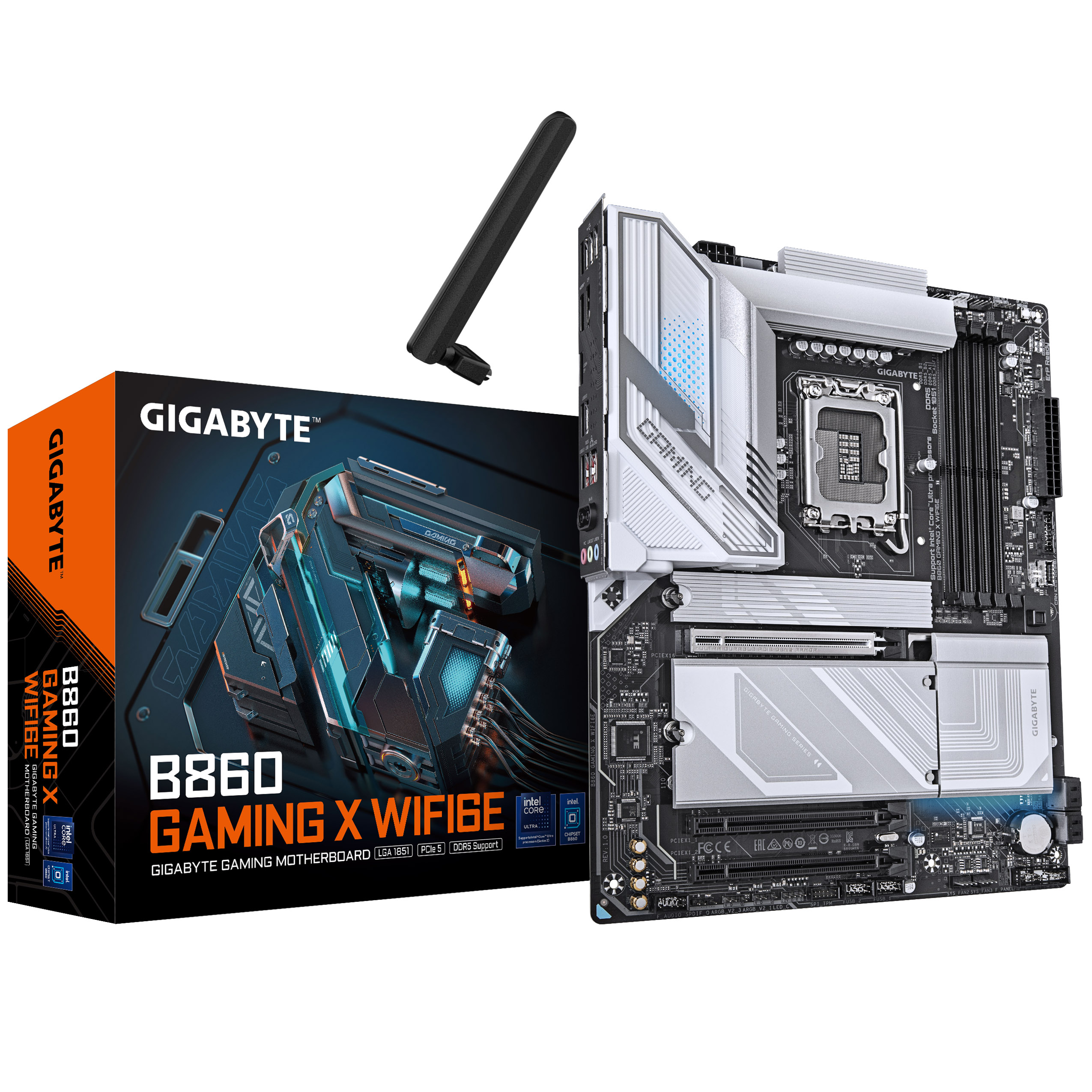 Gigabyte B860 GAMING X WIFI6E (LGA 1851) DDR5 ATX Motherboard