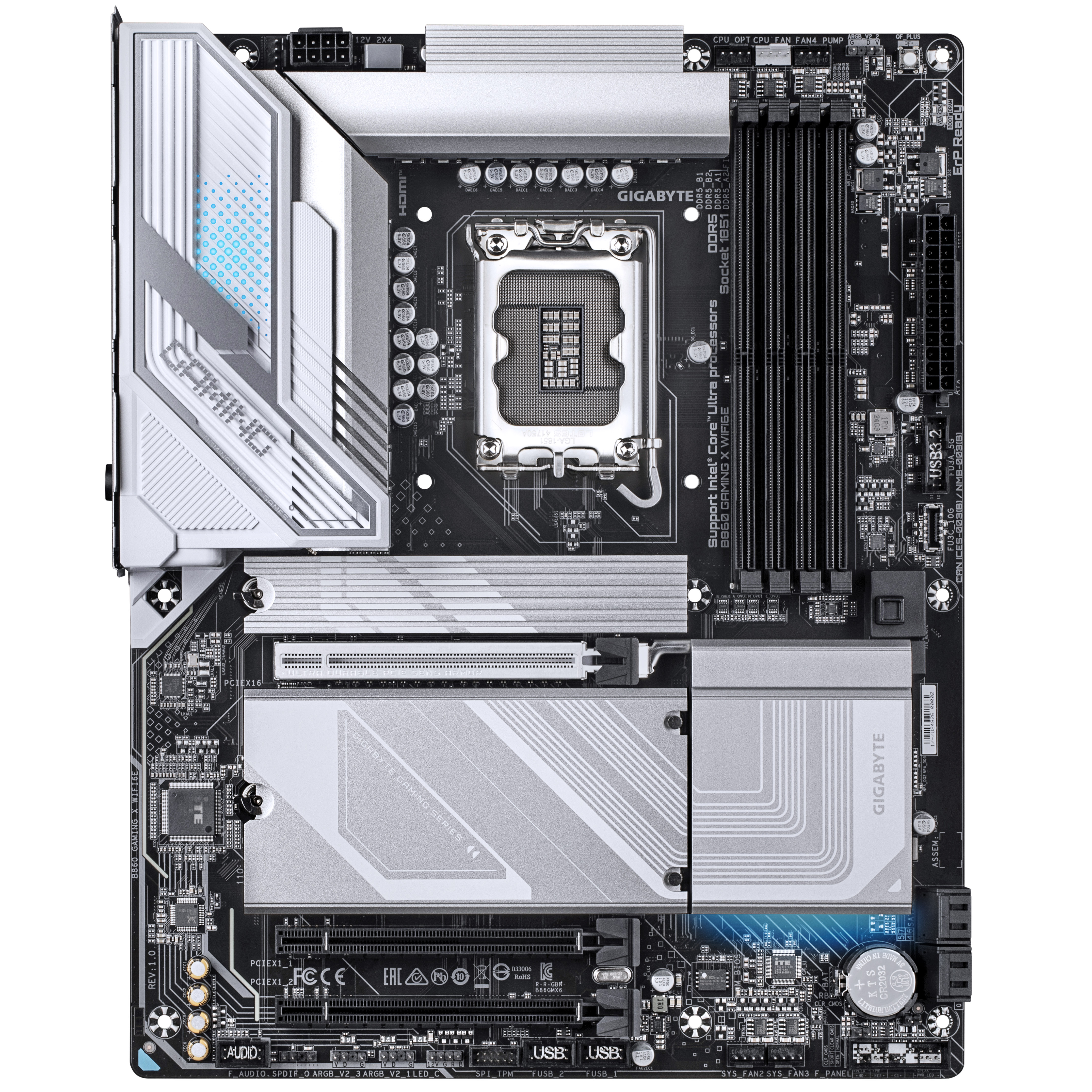 Gigabyte - Gigabyte B860 GAMING X WIFI6E (LGA 1851) DDR5 ATX Motherboard