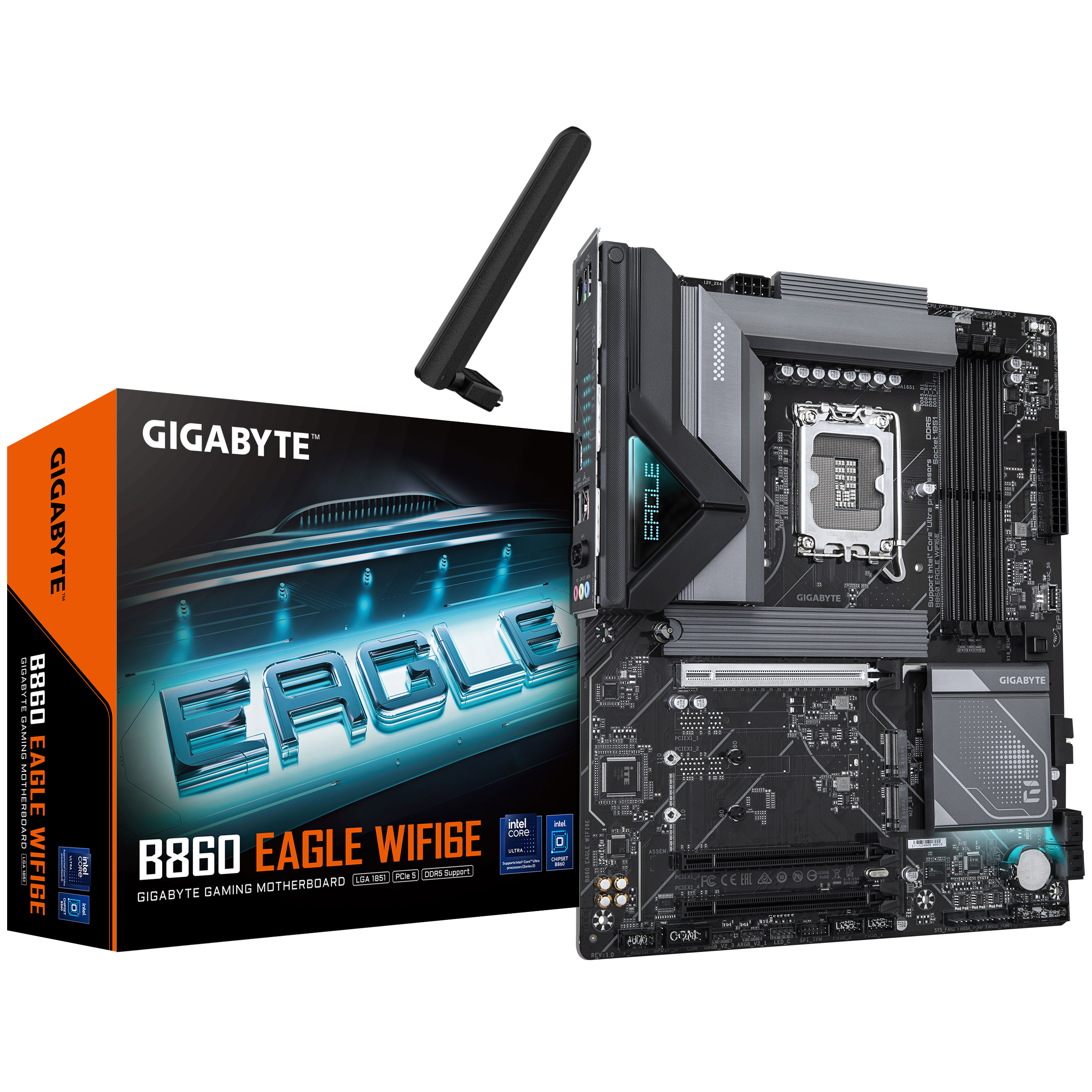 Gigabyte B860 EAGLE WIFI6E (LGA 1851) DDR5 ATX Motherboard