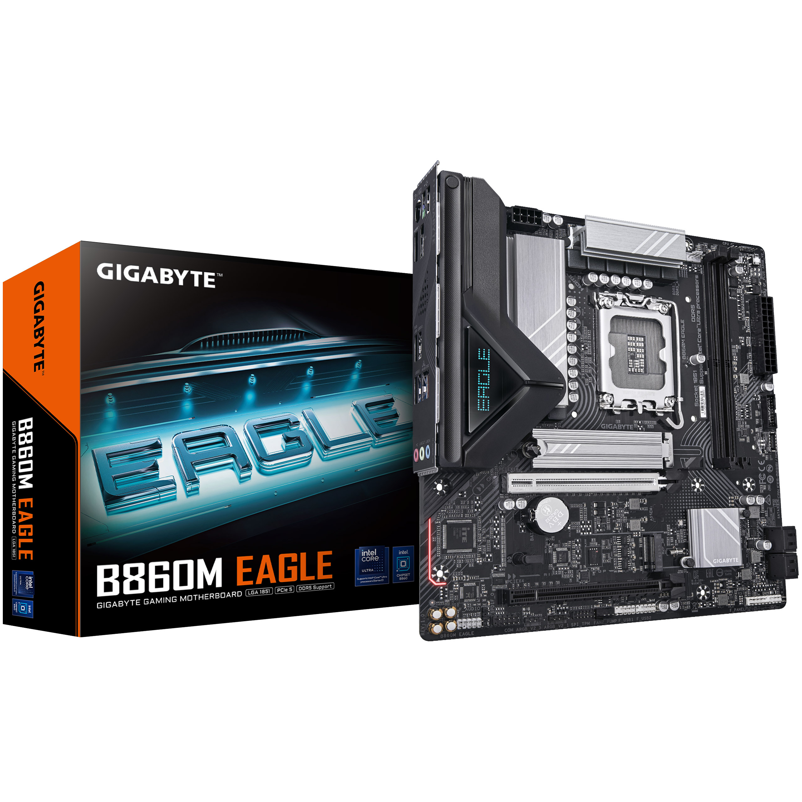 Gigabyte B860M EAGLE (LGA 1851) DDR5 Micro-ATX Motherboard