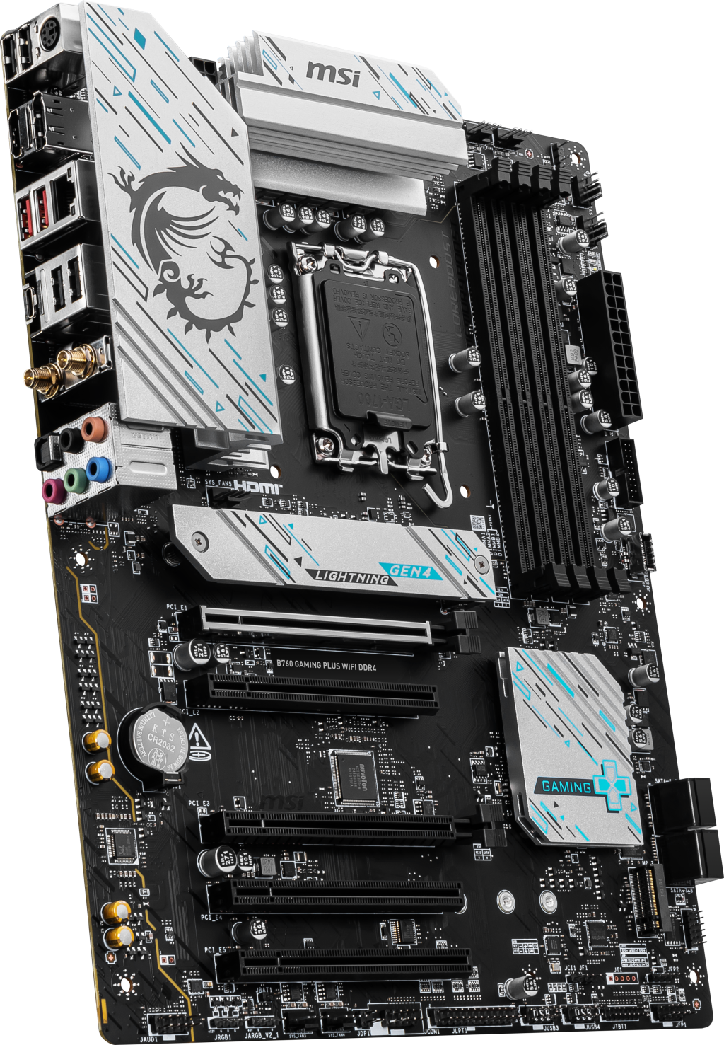 MSI - MSI B760 Gaming Plus WIFI (LGA 1700) DDR4 ATX Motherboard