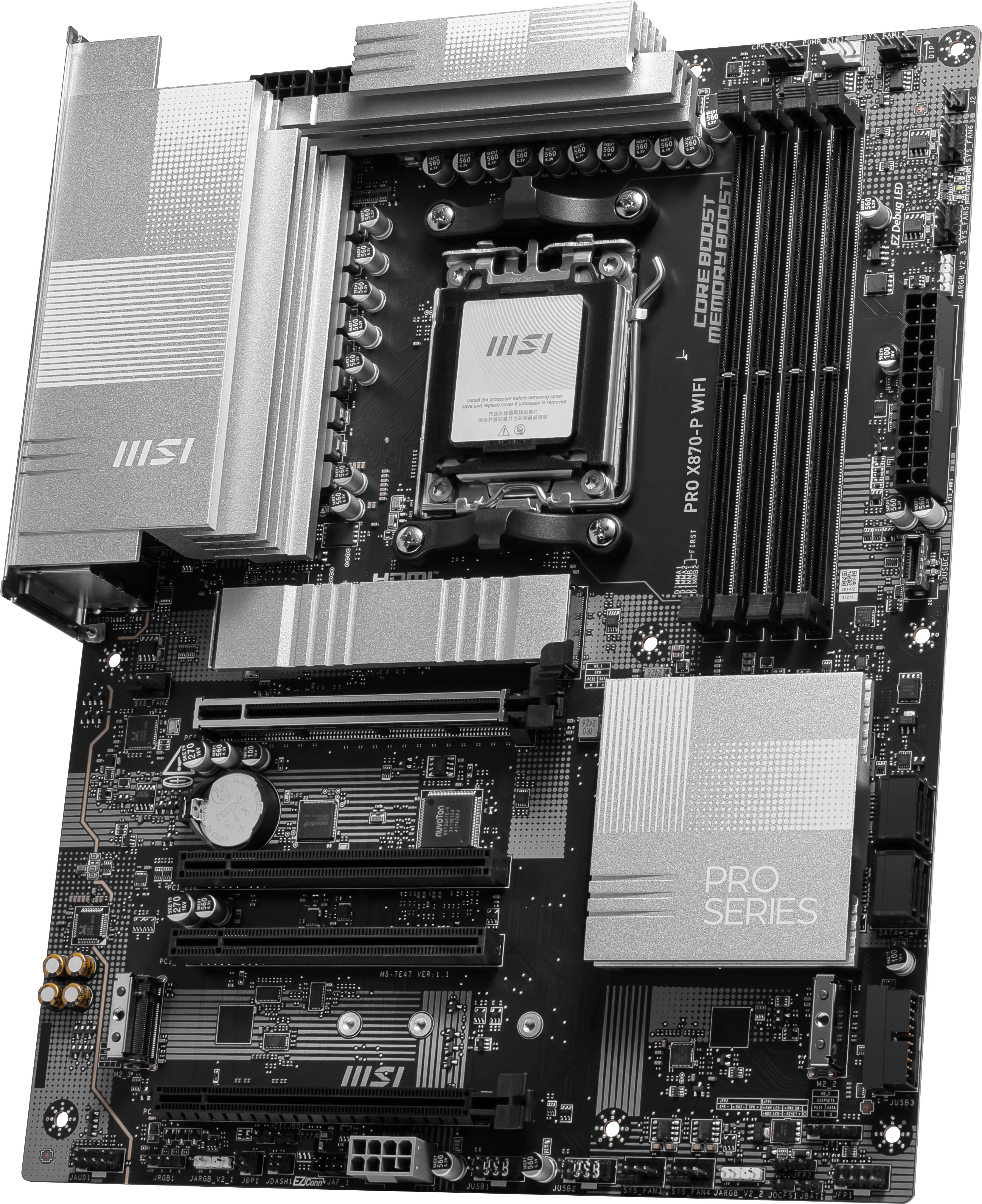 MSI - MSI PRO X870-P WIFI (Socket AM5) DDR5 ATX Motherboard