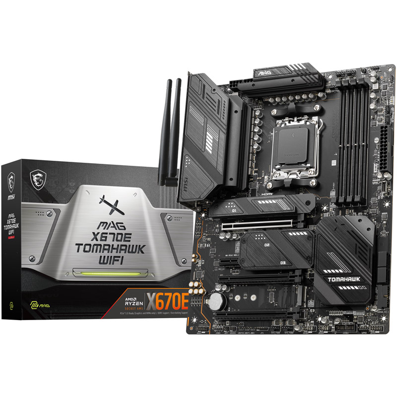 MSI MAG X670E Tomahawk WIFI (Socket AM5) DDR5 ATX Motherboard