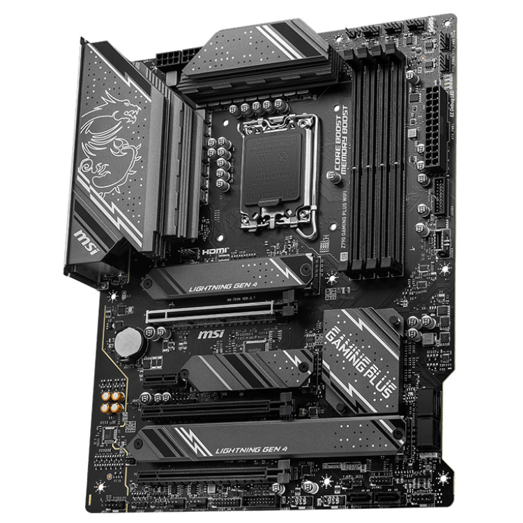 MSI - MSI Z790 GAMING PLUS WIFI (LGA 1700) DDR5 ATX Motherboard