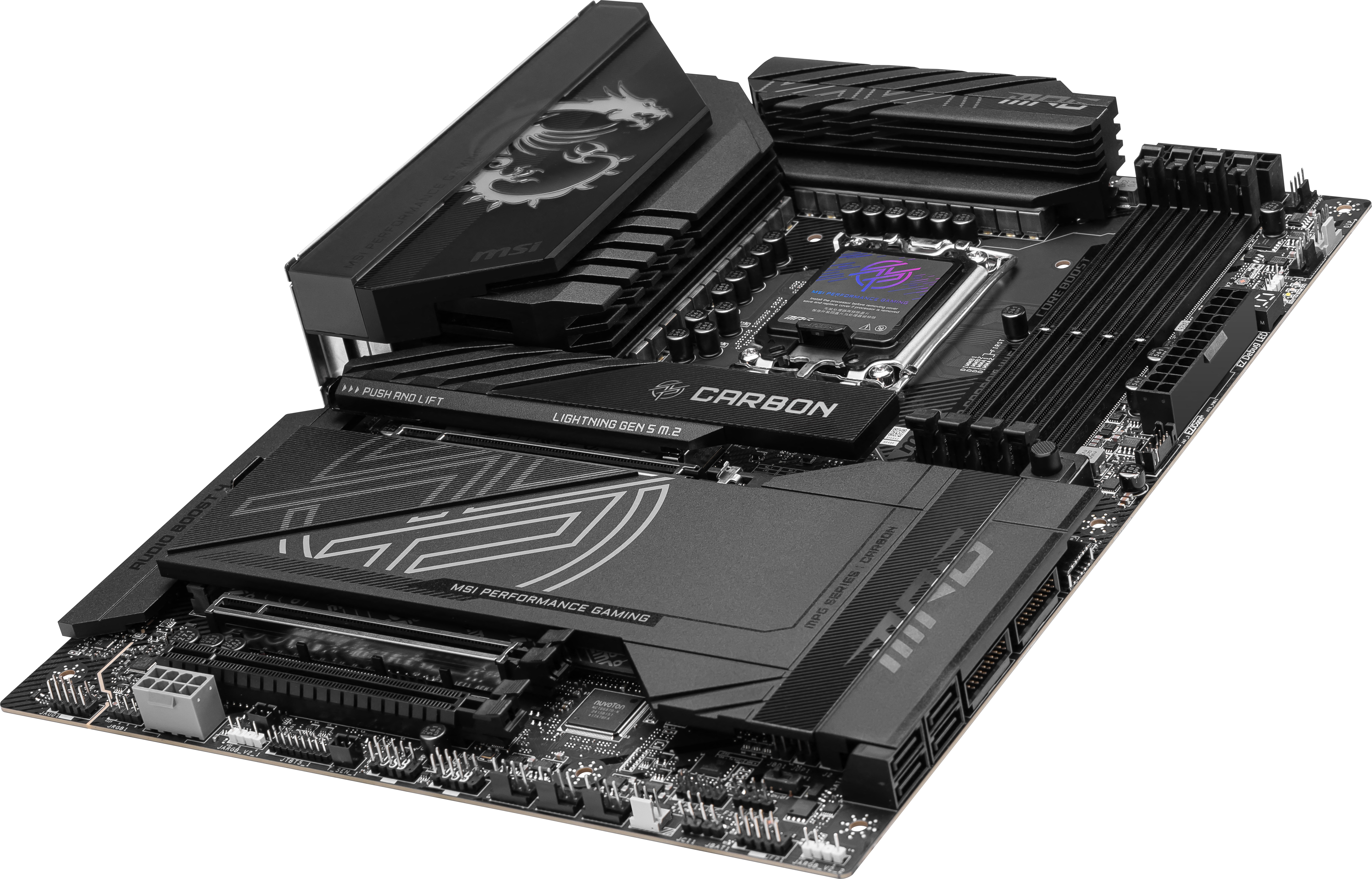 MSI - MSI MPG Z890 CARBON WIFI (LGA 1851) DDR5 ATX Motherboard