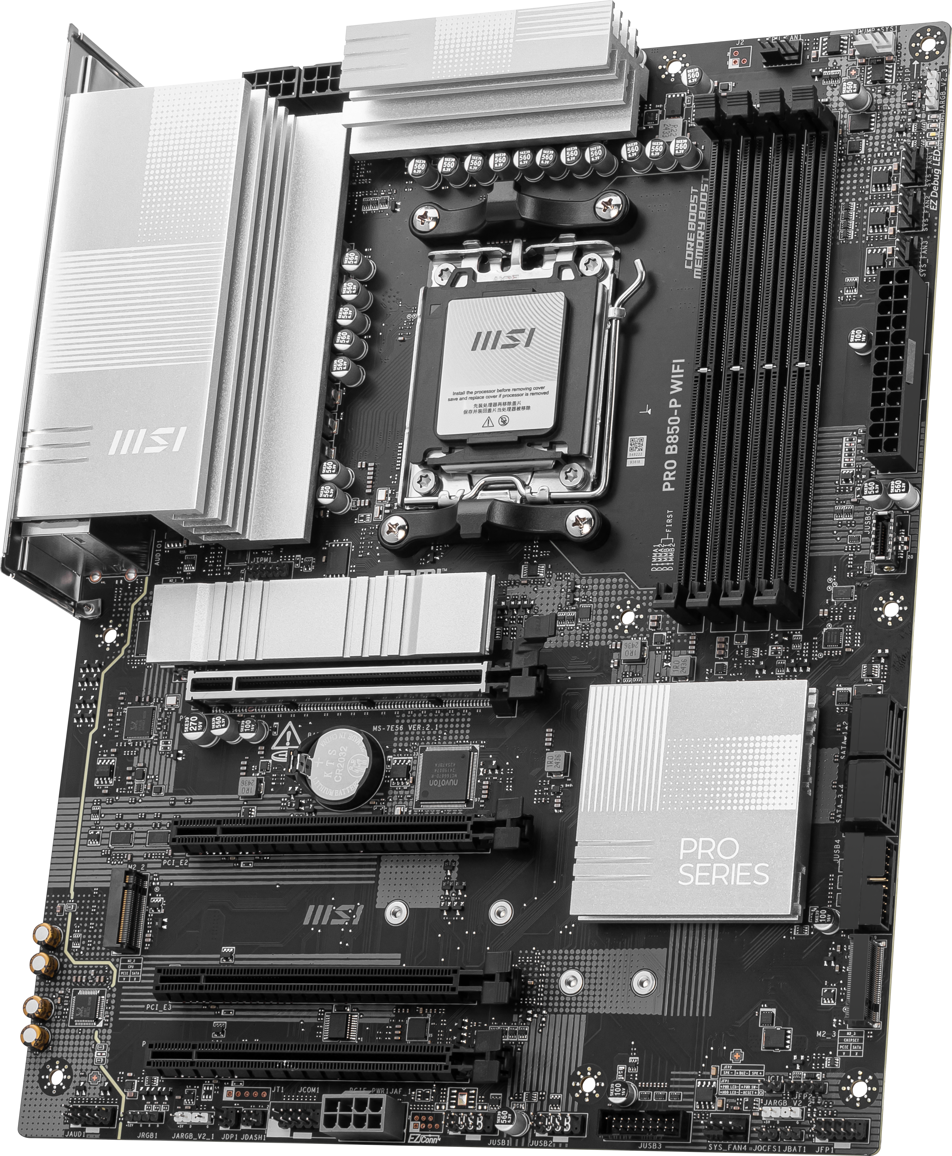 MSI - MSI PRO B850-P WIFI (AMD AM5) B850 ATX Motherboard