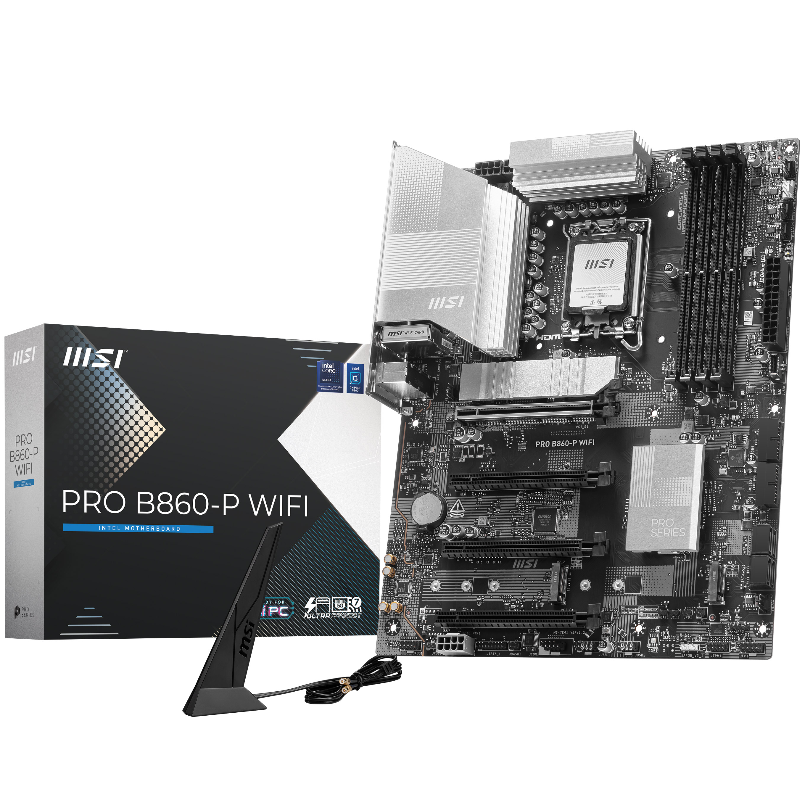 MSI PRO B860-P WIFI (LGA 1851) DDR5 ATX Motherboard