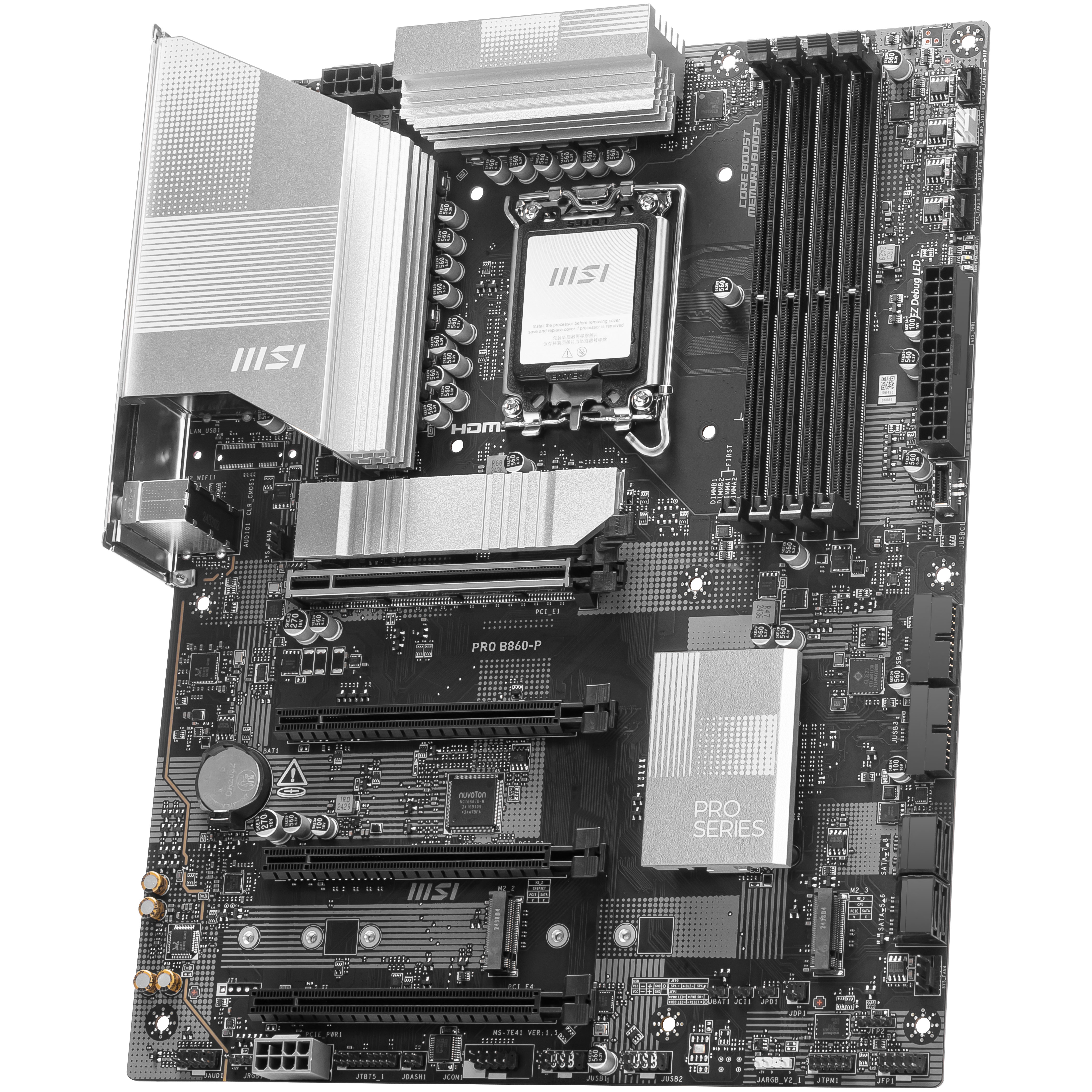 MSI - MSI PRO B860-P (LGA 1851) DDR5 ATX Motherboard