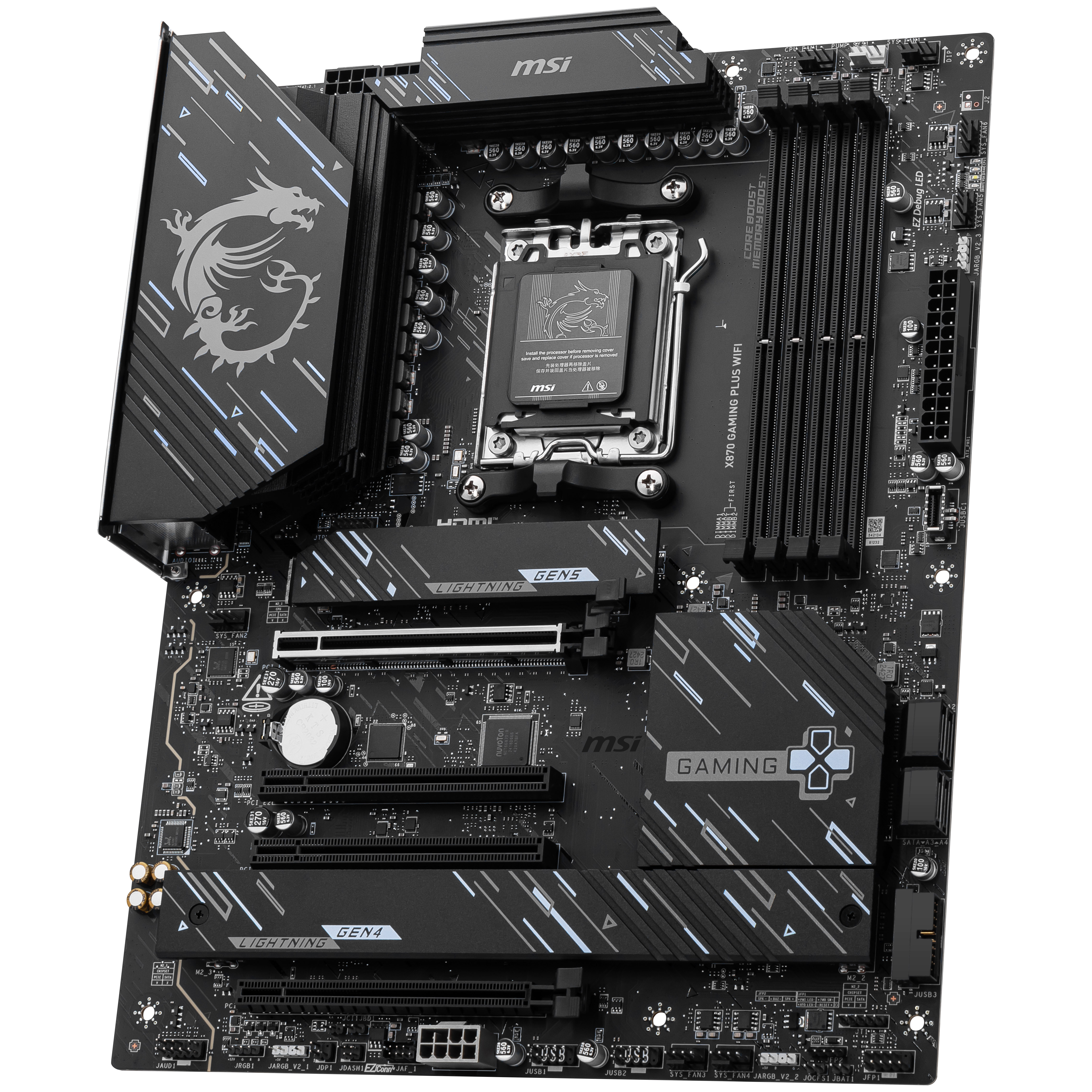 MSI - MSI X870 Gaming Plus WIFI (Socket AM5) DDR5 ATX Motherboard