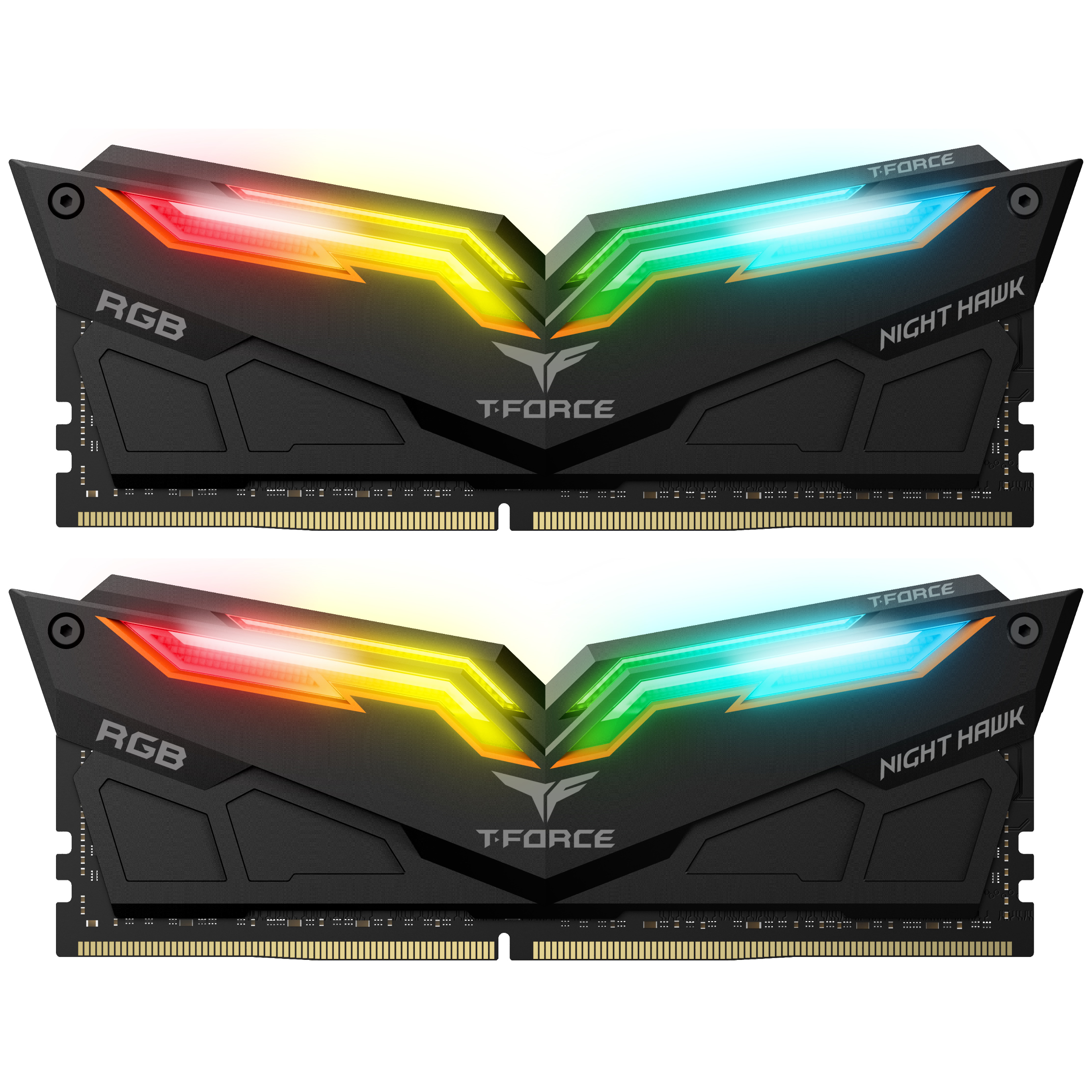 Team Group Night Hawk RGB 32GB (2x16GB) DDR4 PC4-25600C16 3200MHz