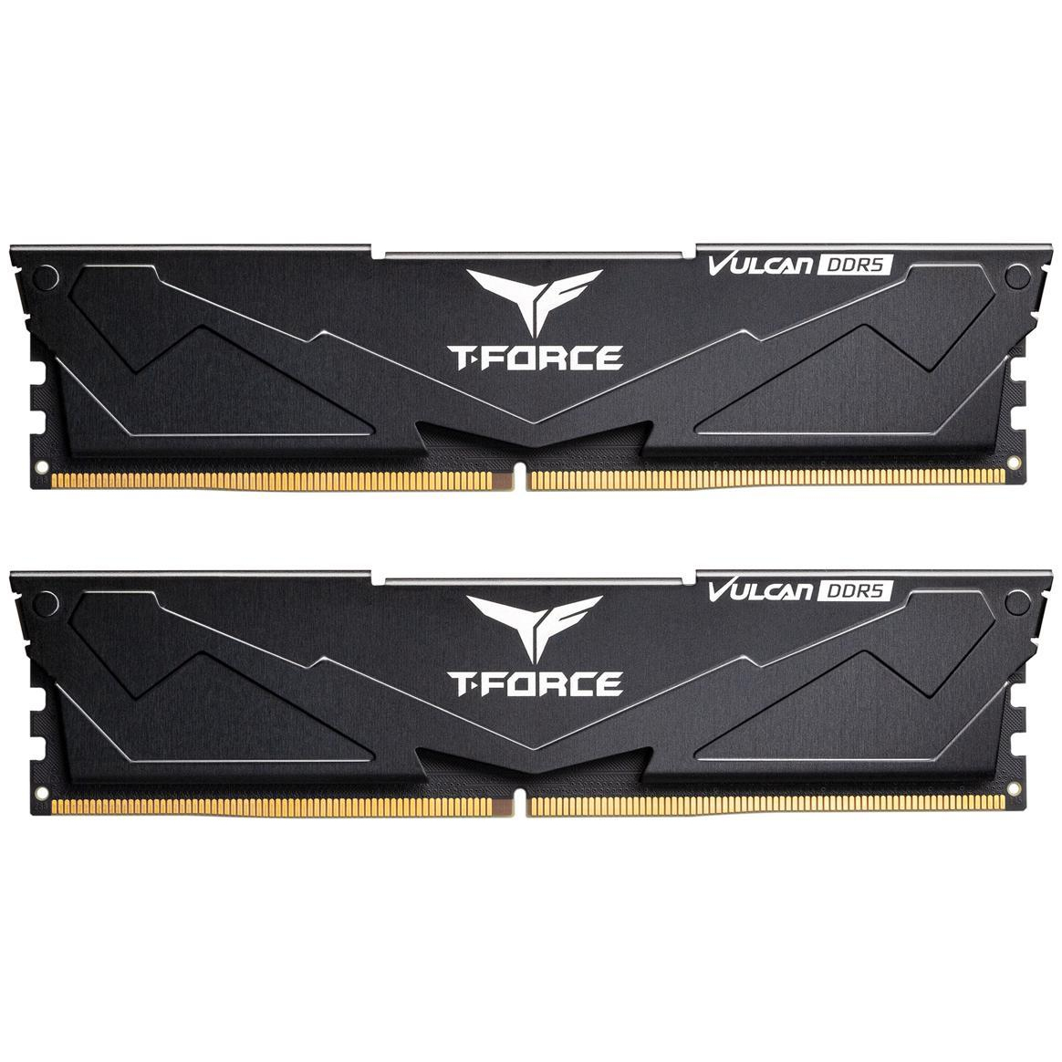 TeamGroup Vulcan EXPO 32GB (2X16GB) DDR5 PC5-48000C38 6000MHz Dual Channel Kit - Black (FLABD532G6000HC38ADC01)