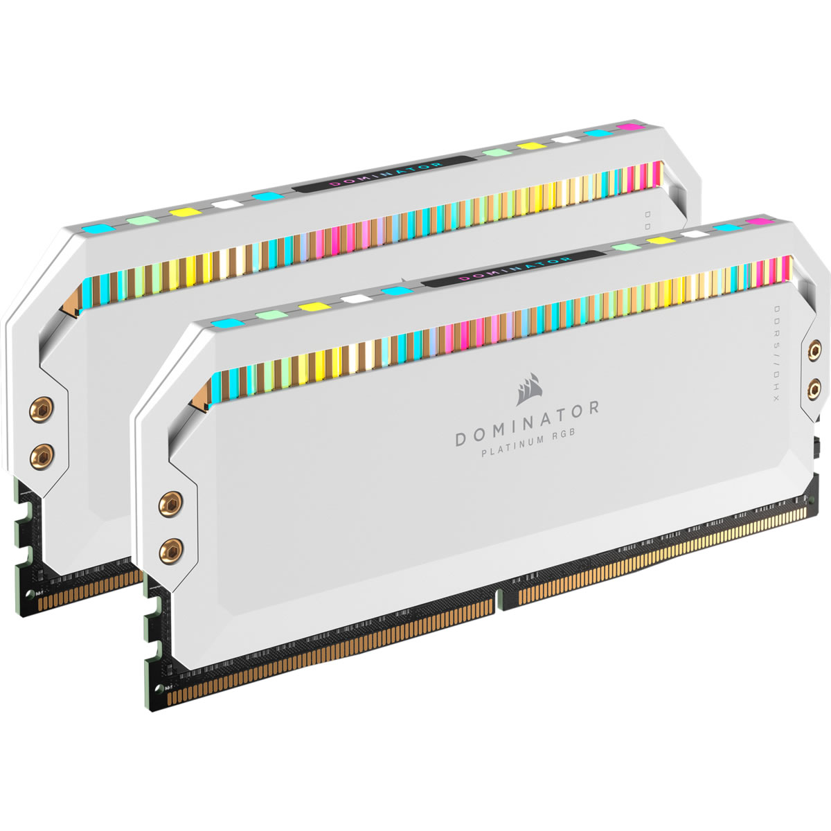 Corsair Dominator Platinum RGB 32GB (2X16GB) DDR5 PC5-44800C36 5600MHZ Dual Channel Kit - White (CMT32GX5M2B5600C36W)
