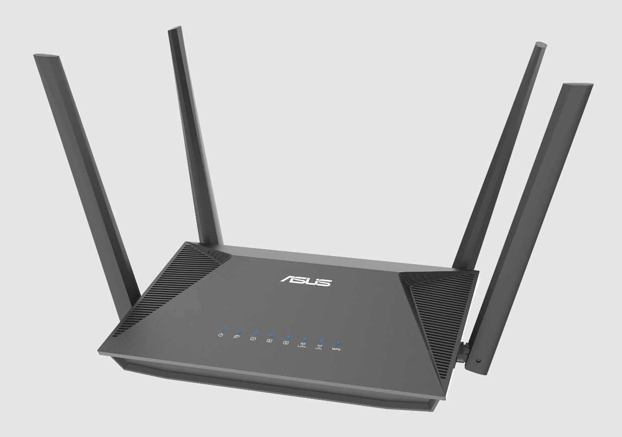 Asus ASUS RT-AX52 (AX1800) Dual Band WiFi 6 Extendable Router