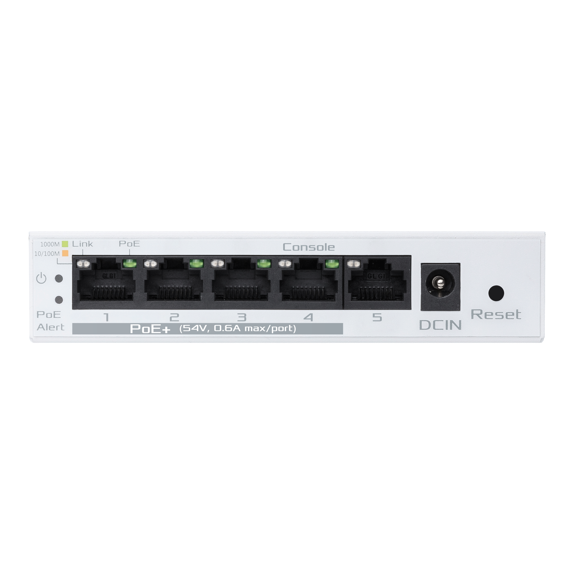 Asus - ASUS ExpertWiFi EBP15 5-Port GbE Smart Managed PoE+ Switch