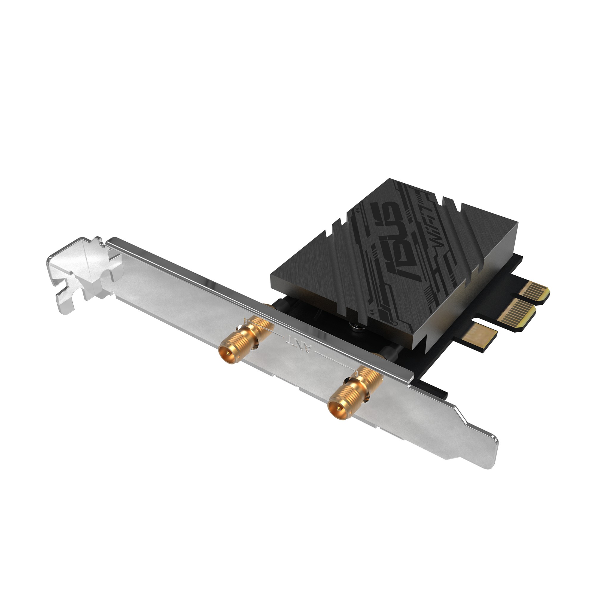 Asus - Asus PCE-BE92BT Wi-Fi 7 (802.11be) BE9400 Tri-Band PCIe Wi-Fi Adapter